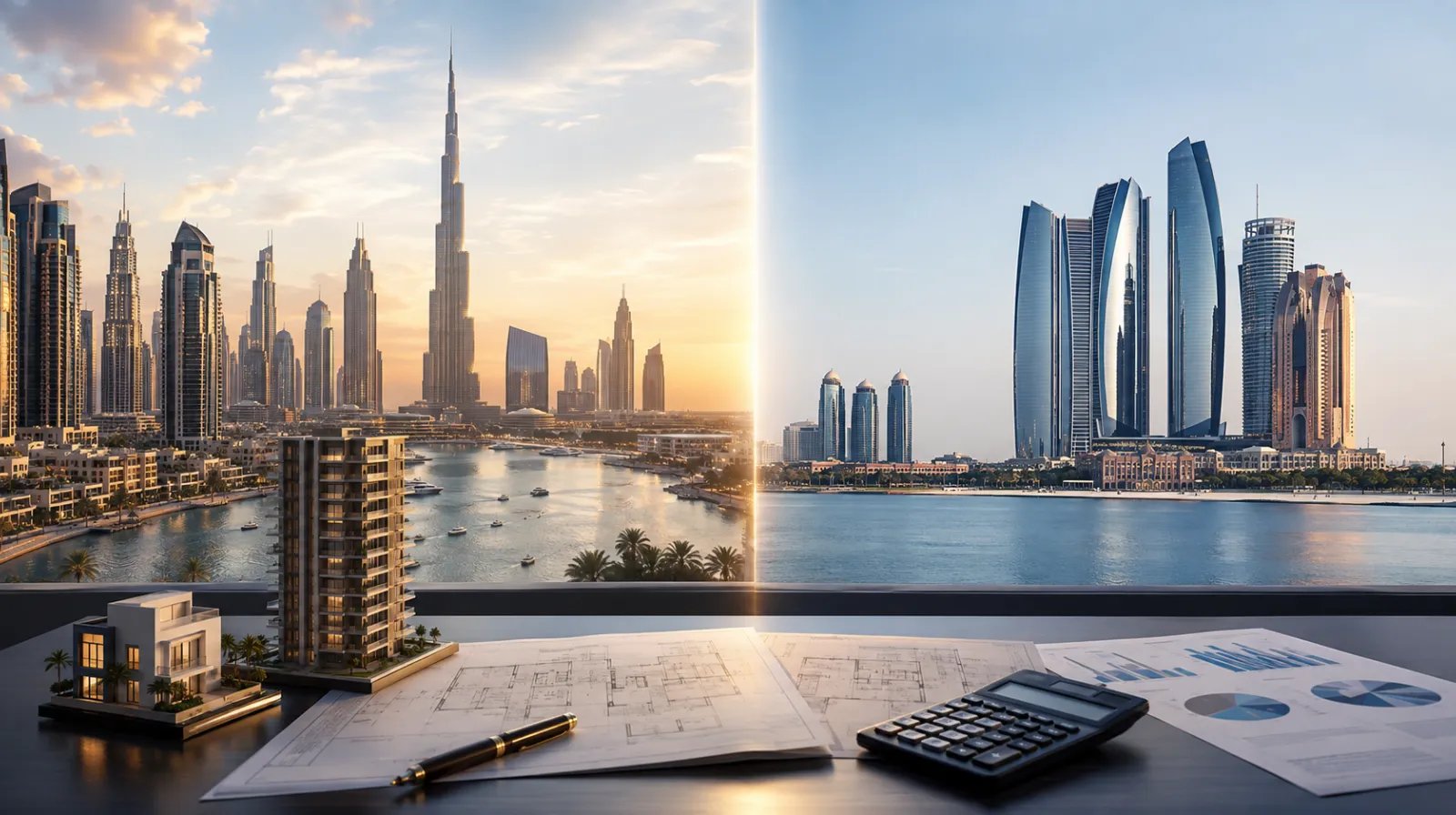 Dubai vs Abu Dhabi Property Investment: 2026 Guide
