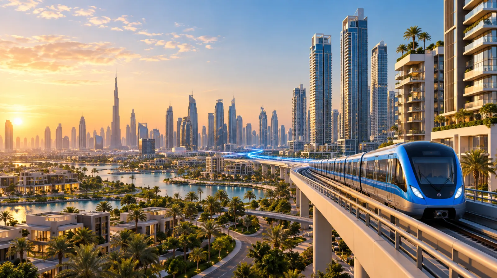 Dubai Metro Blue Line Property Investment: Areas, Projects and Price Impact