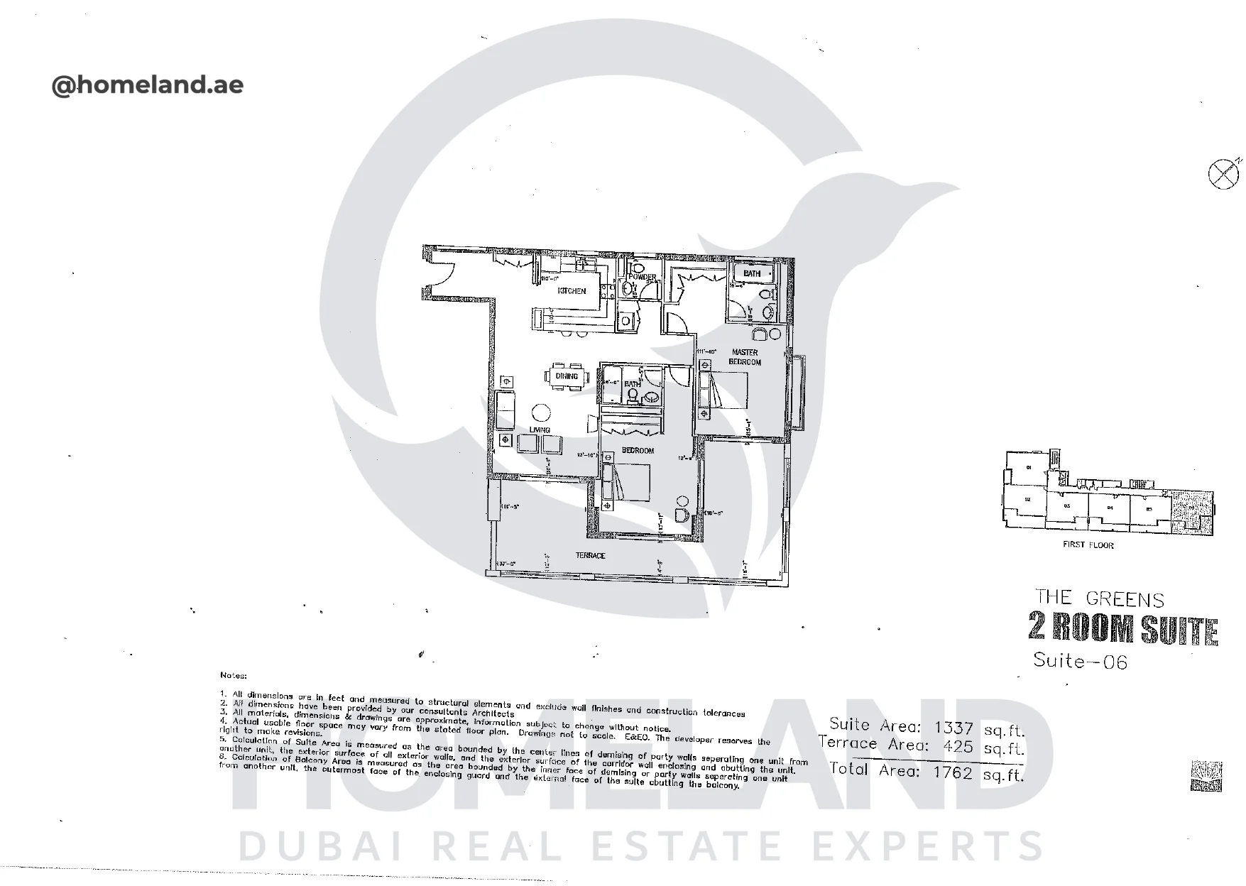 Una, 2BR, Suite 06, Level 1, 1762 SQFT