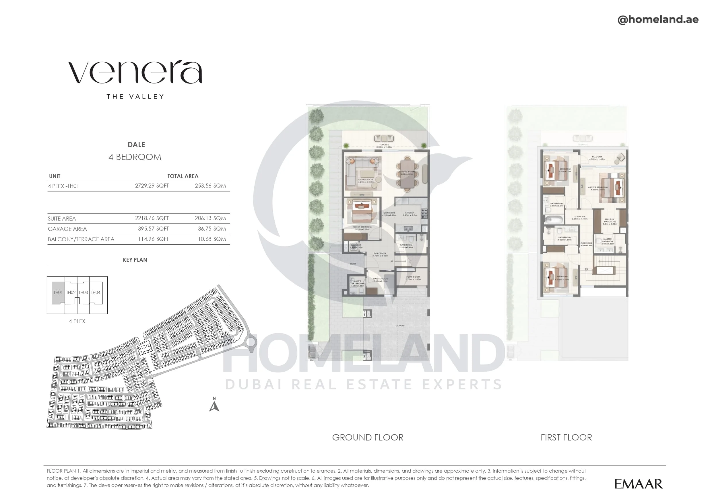 Venera, Dale, 4BR, Unit 4 Plex-TH01, 2729 SQFT