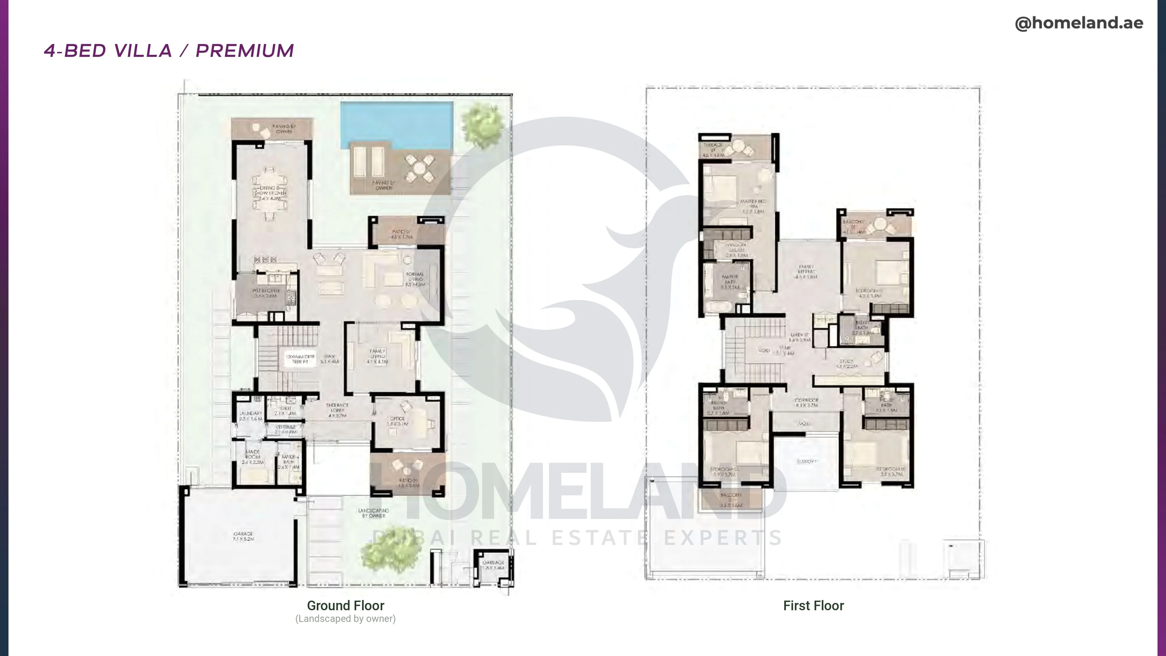 Athlon, Villa Premium, 4BR, Level Ground-1st
