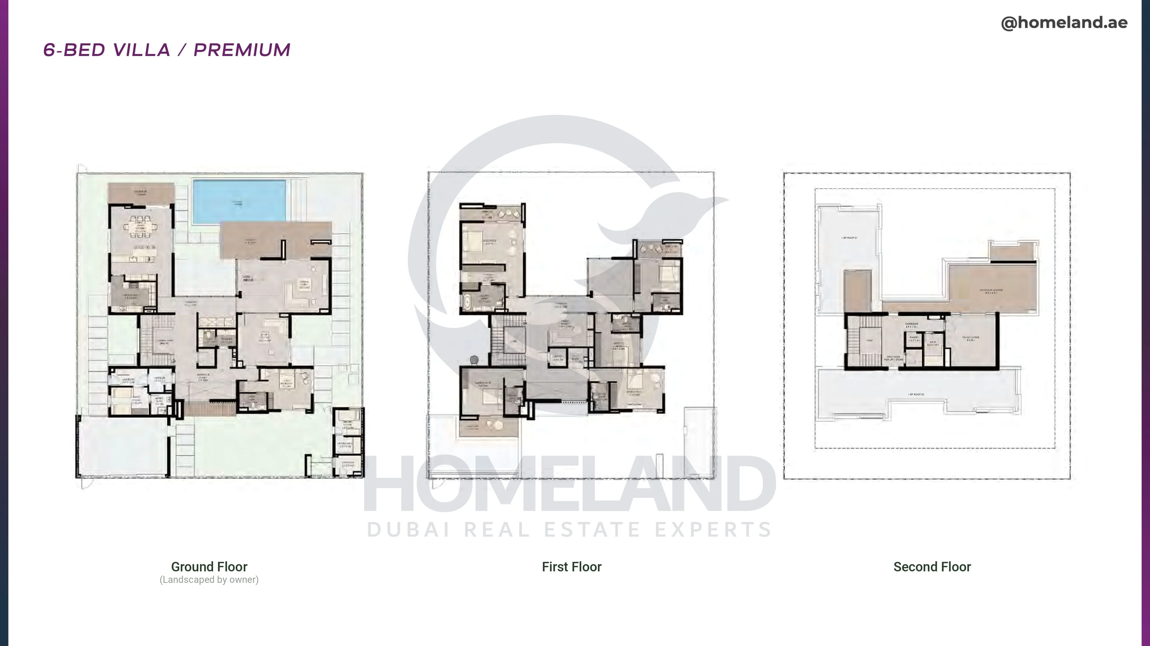Athlon, Villa Premium, 6BR, Level Ground-1st-2nd