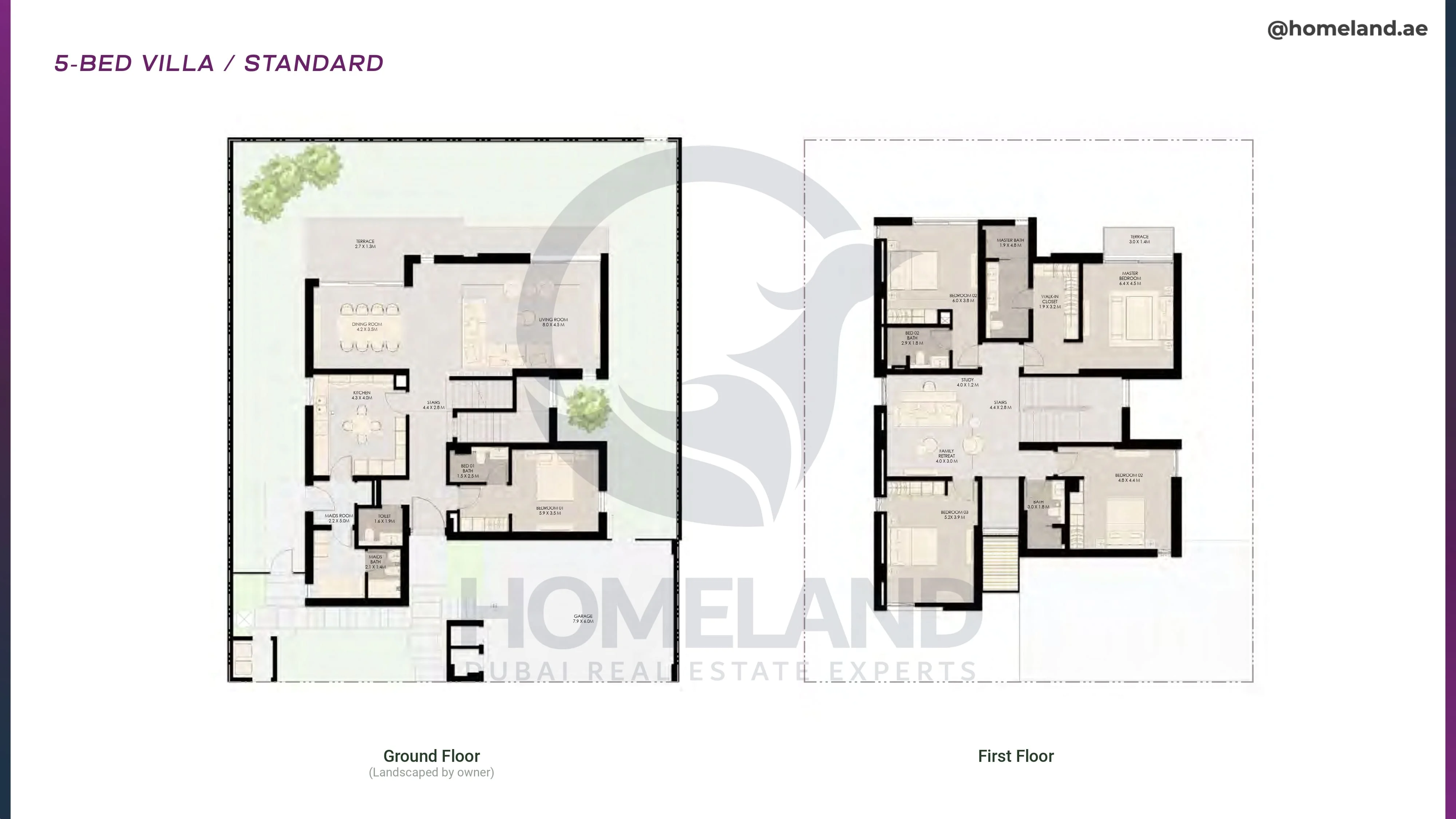 Athlon, Villa Standard, 5BR, Level Ground-1st
