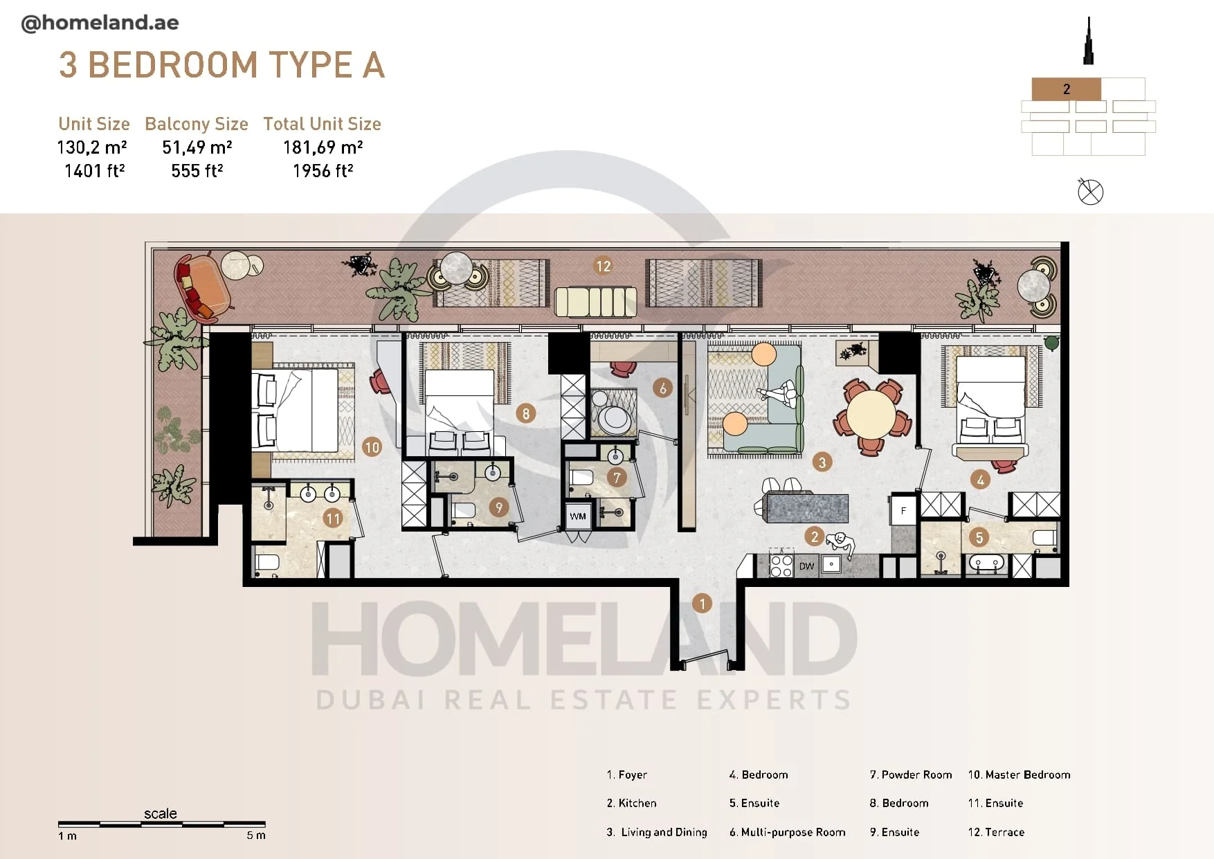 25H Heimat, 3BR, Type A, 1956 SQFT