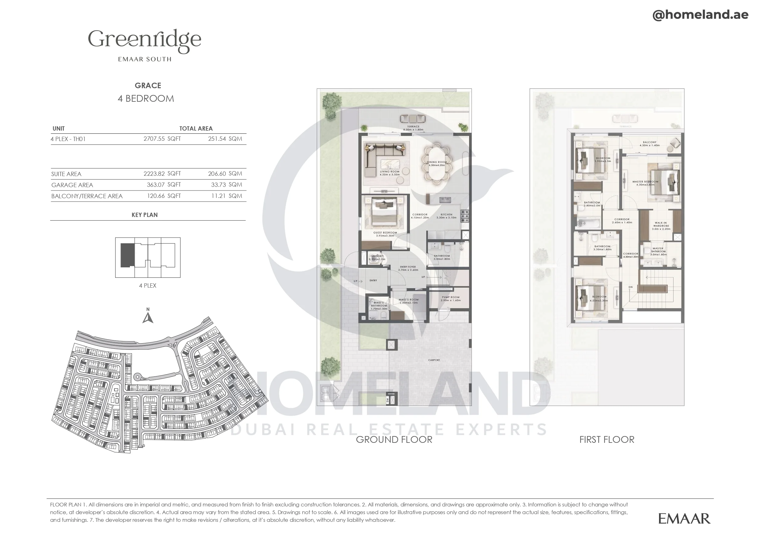 Greenridge, Grace, 4BR, Unit 4 Plex-TH01, 2707 SQFT