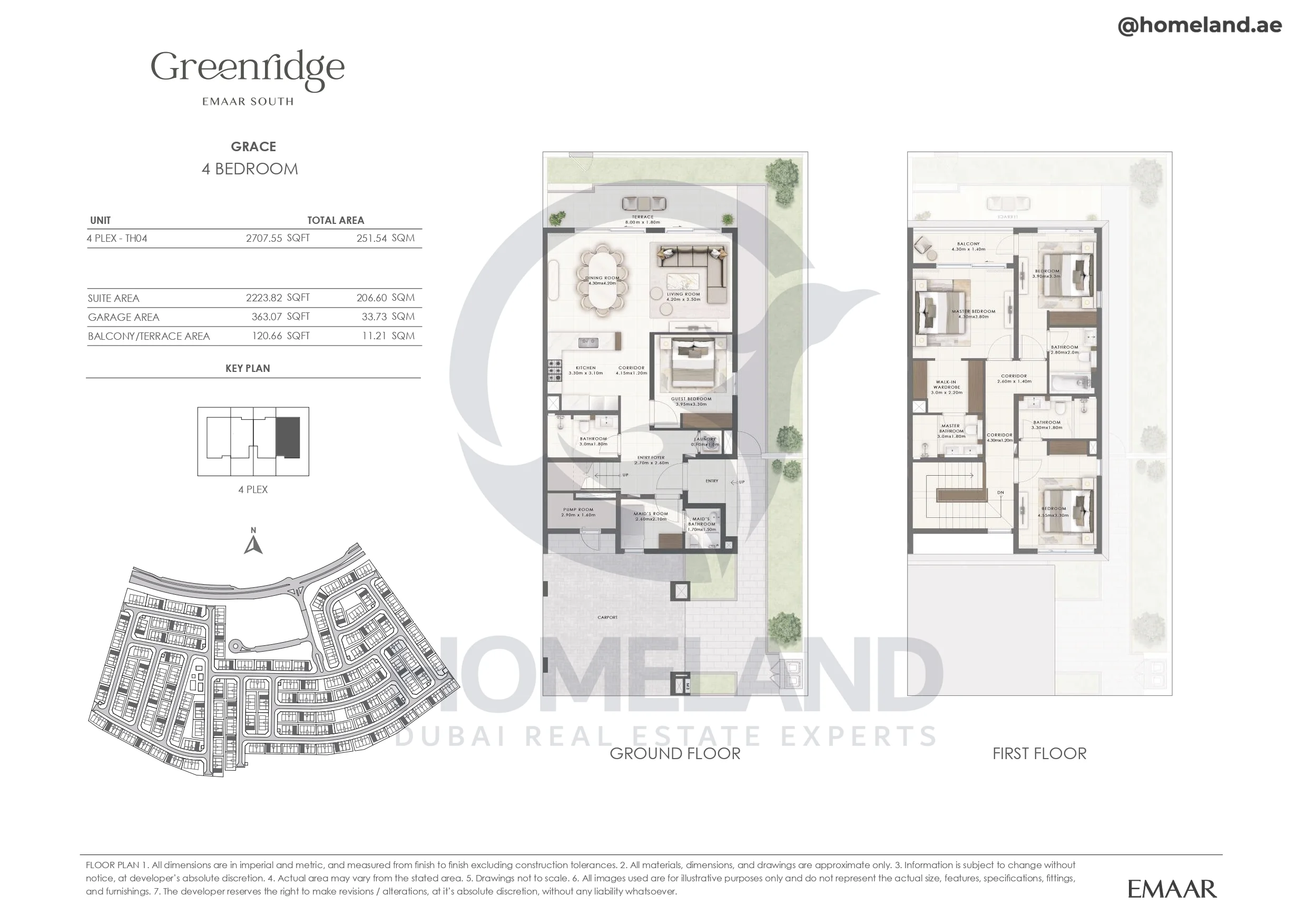Greenridge, Grace, 4BR, Unit 4 Plex-TH04, 2707 SQFT