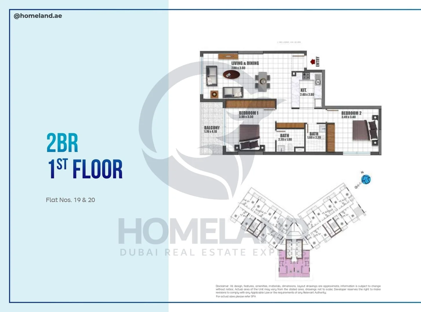 Skyz Residence, 2BR, Level 1, Unit 19 & 20