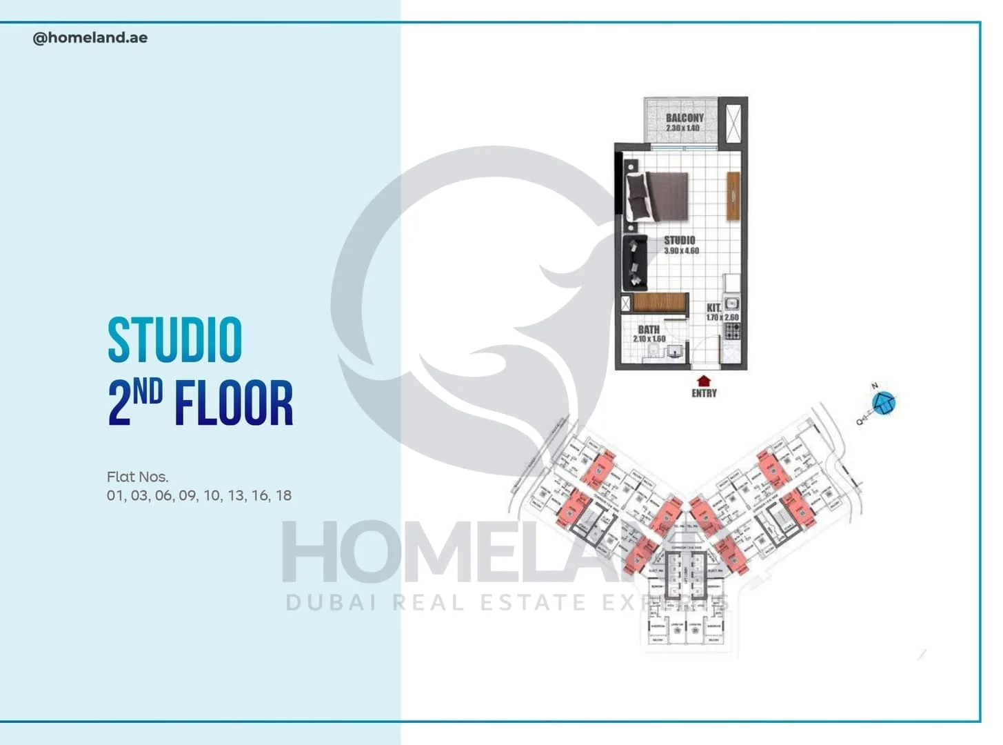 Skyz Residence, Studio, Level 2, Unit 01-03-06-09-10-13-16-18