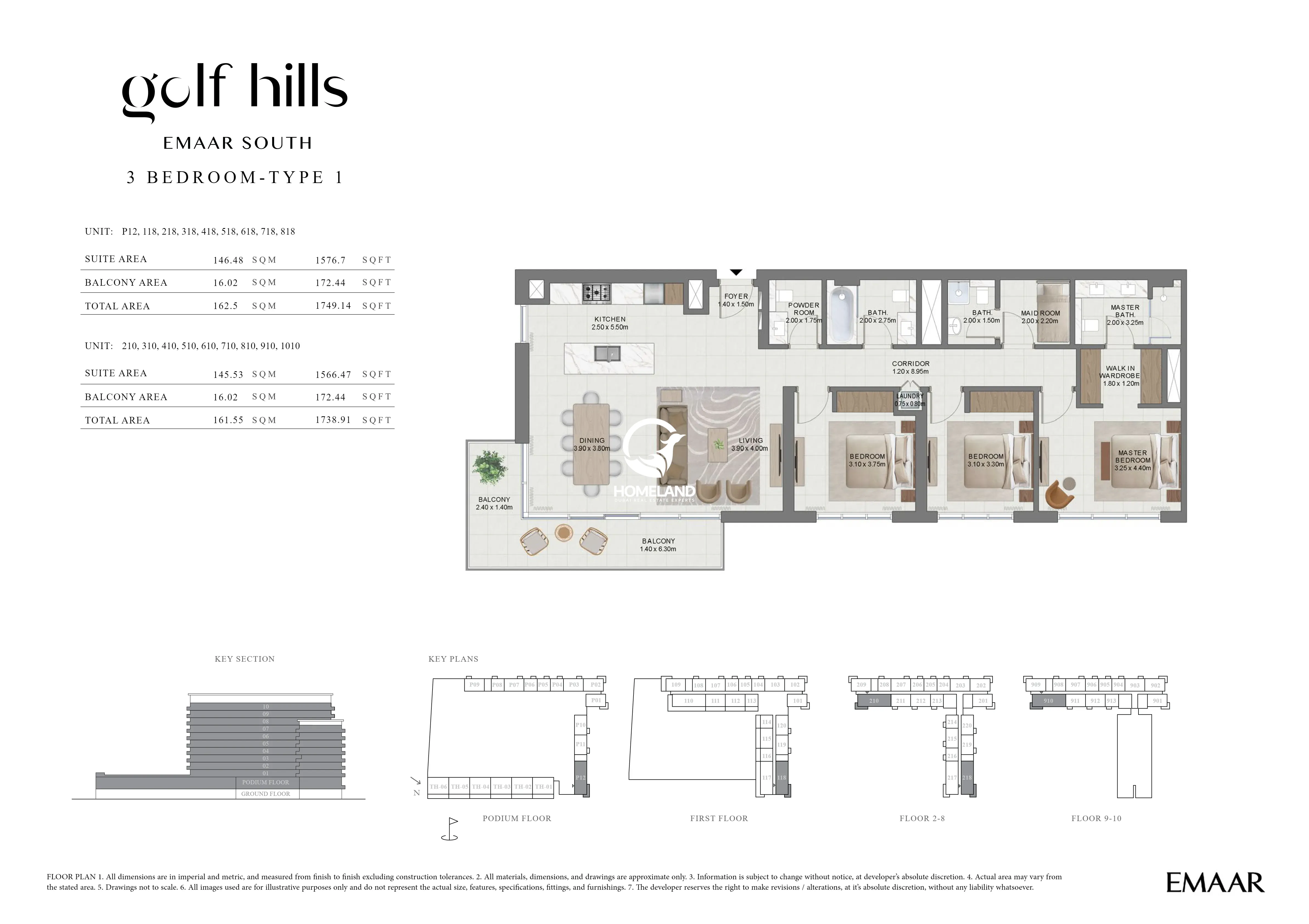 3 BEDROOMS TYPE 1