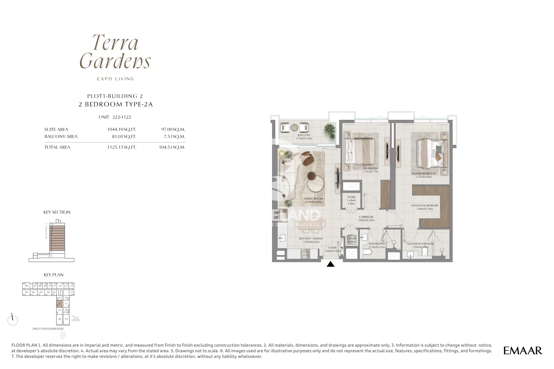 2 Bedroom Type 2A