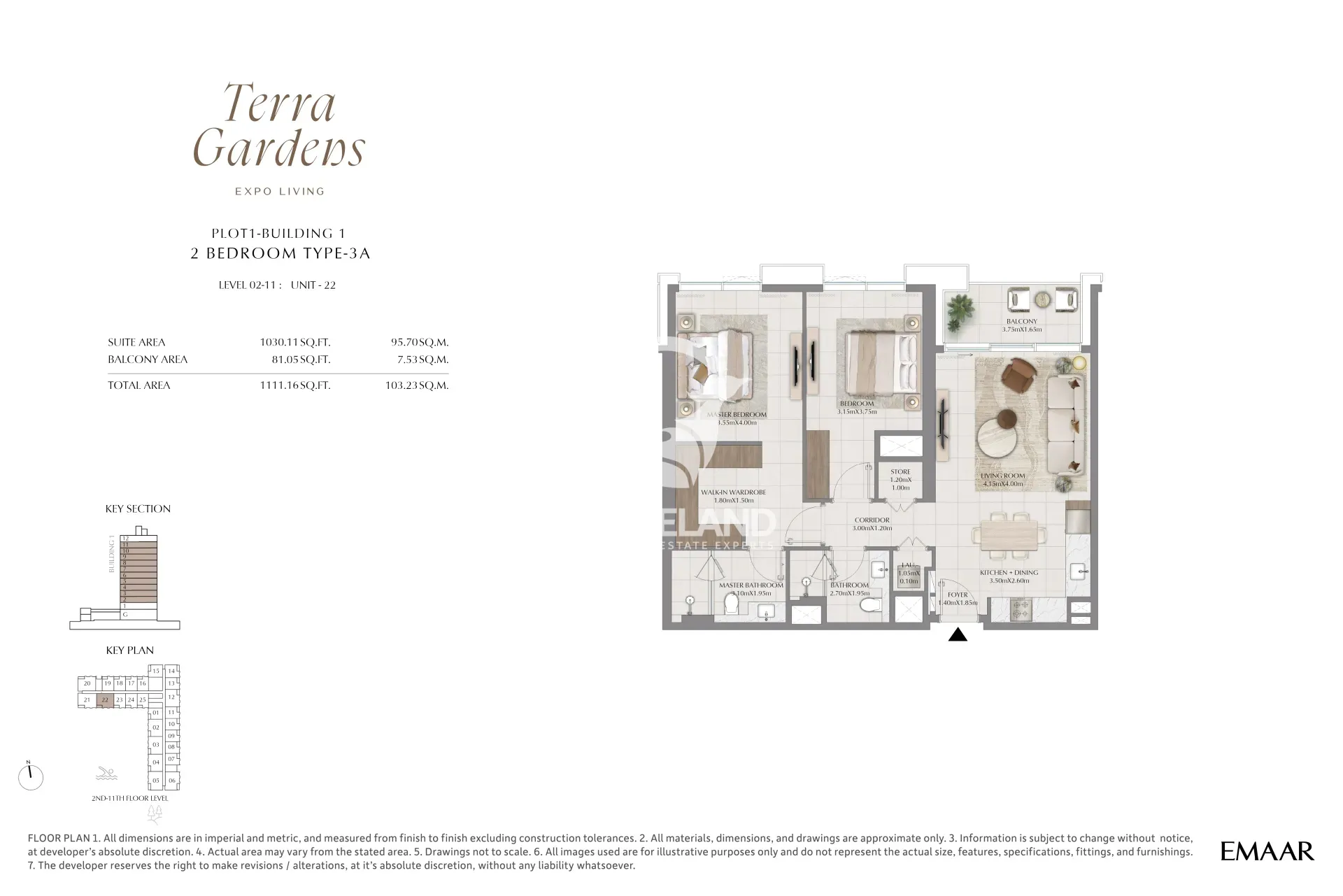 2 Bedroom Type 3A