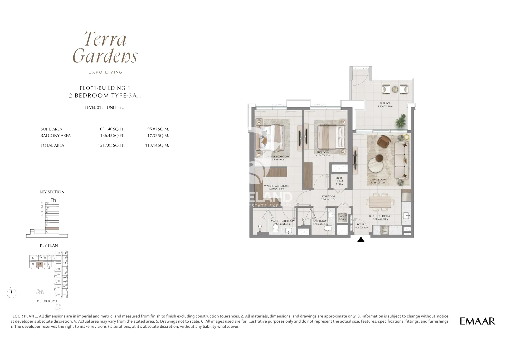 2 Bedroom Type 3A.1