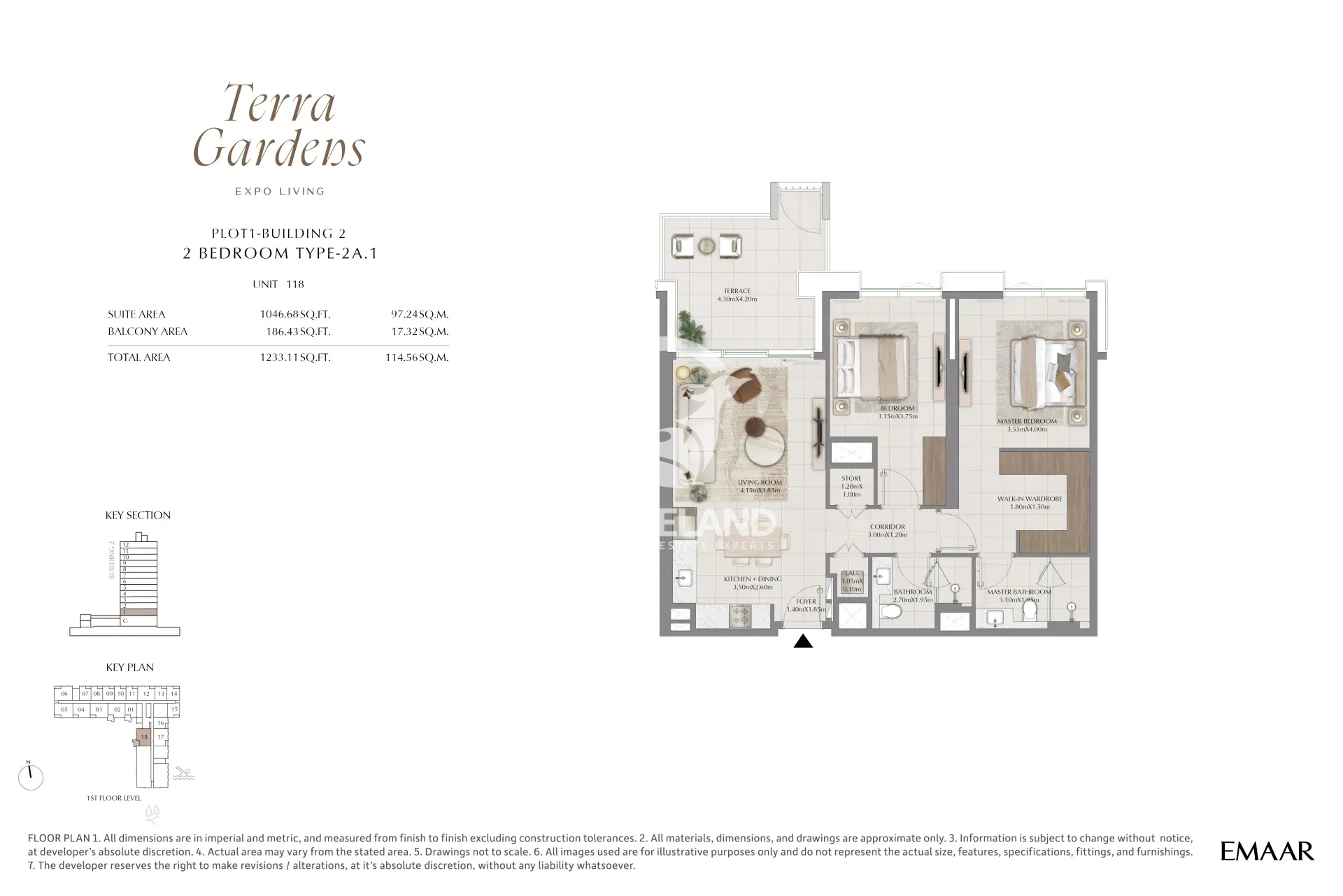2 Bedroom Type 2A.1