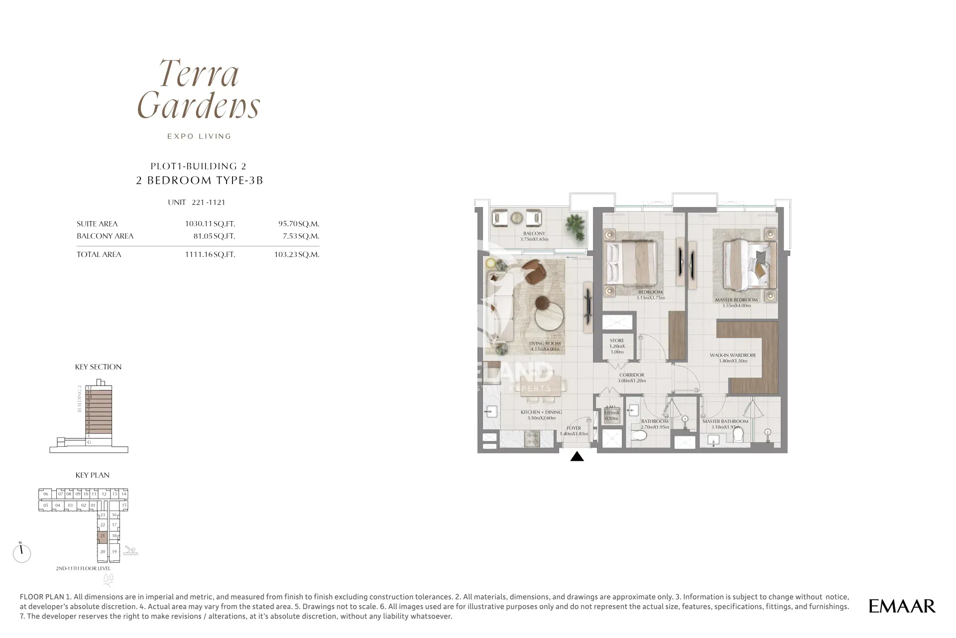 2 Bedroom Type 3B