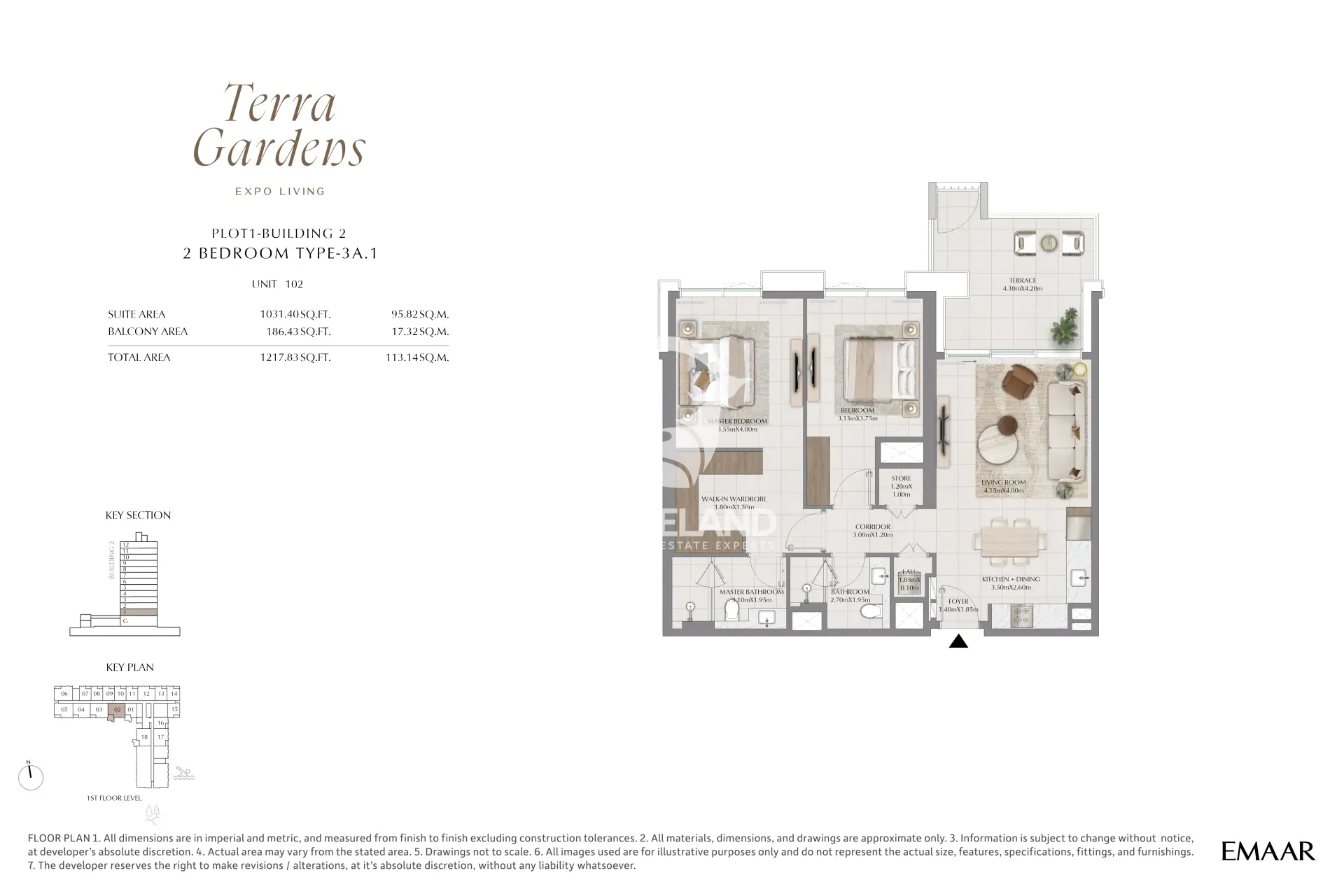2 Bedroom Type 3A.1