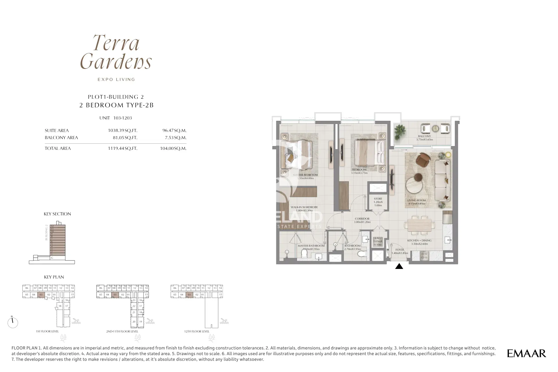 2 Bedroom Type 2B