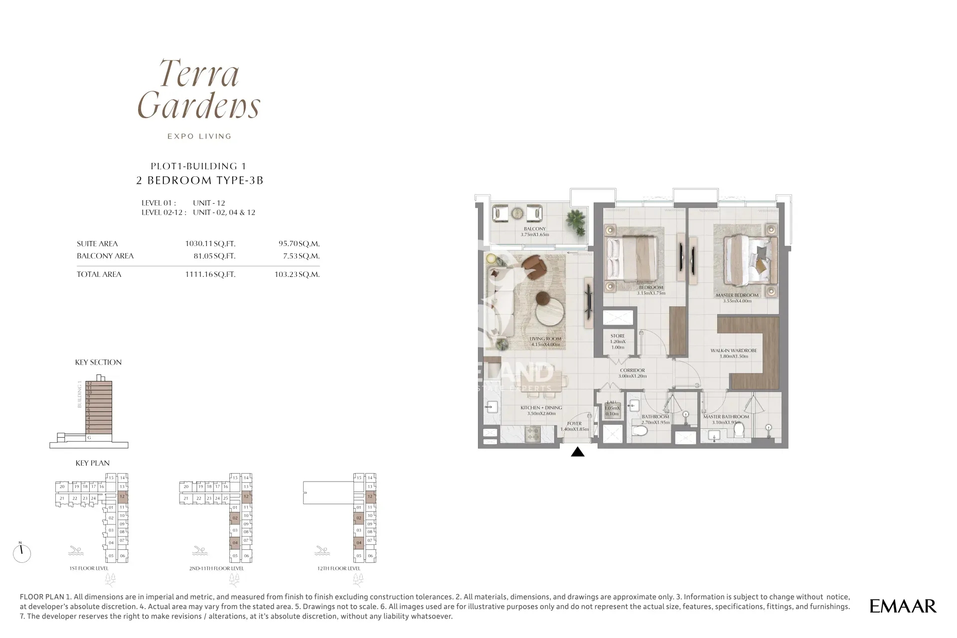 2 Bedroom Type 3B