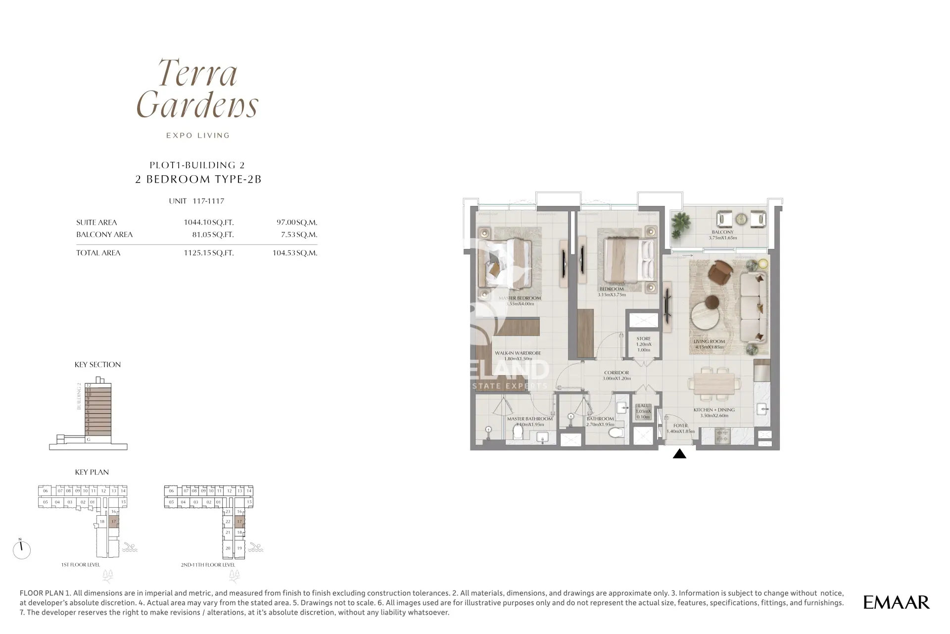 2 Bedroom Type 2B