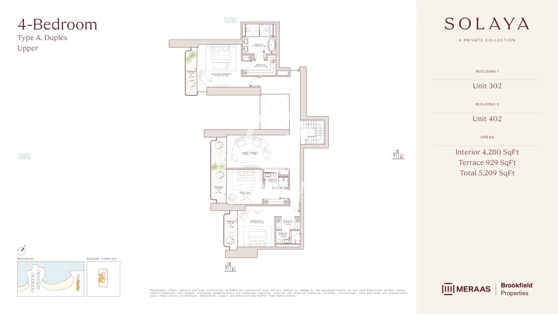 4 BR Type A - Duplex upper