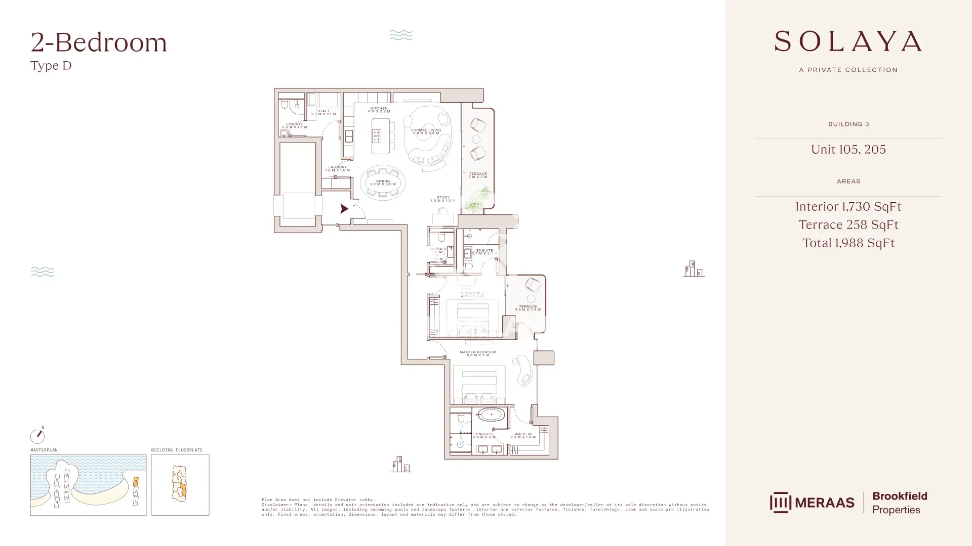 2 BR Type D