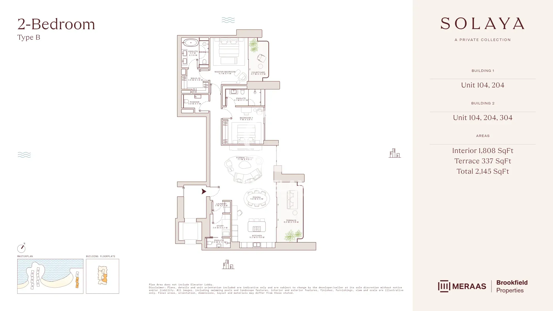 2 BR Type B
