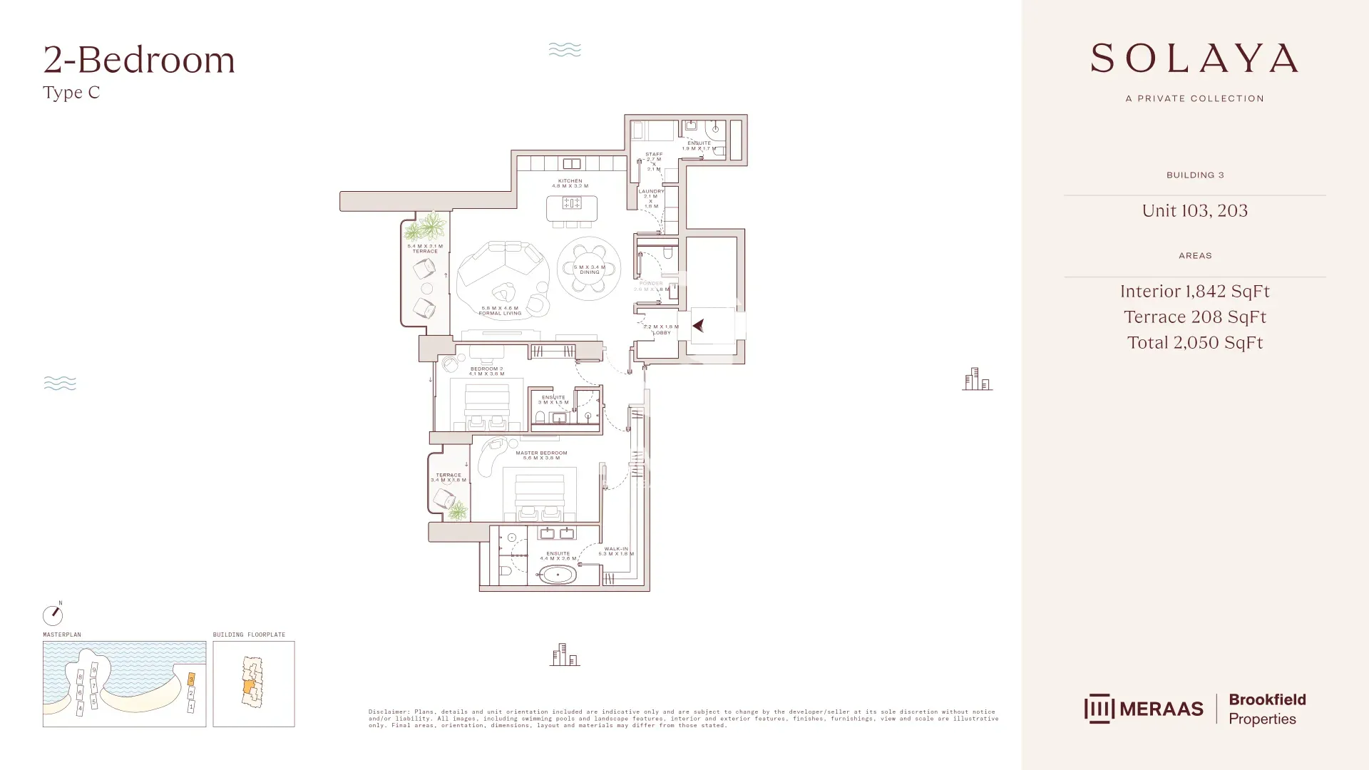 2 BR Type C