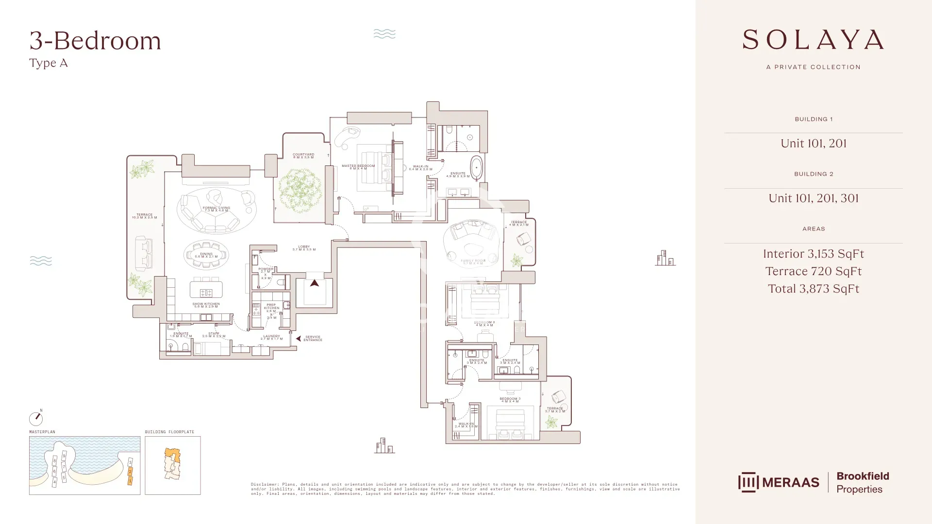 3 BR Type A