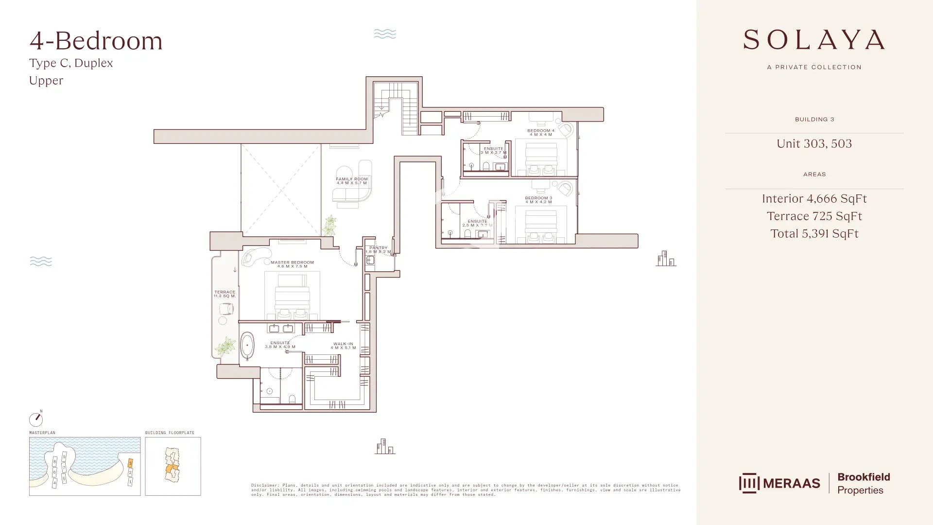 4 BR Type C - Duplex upper