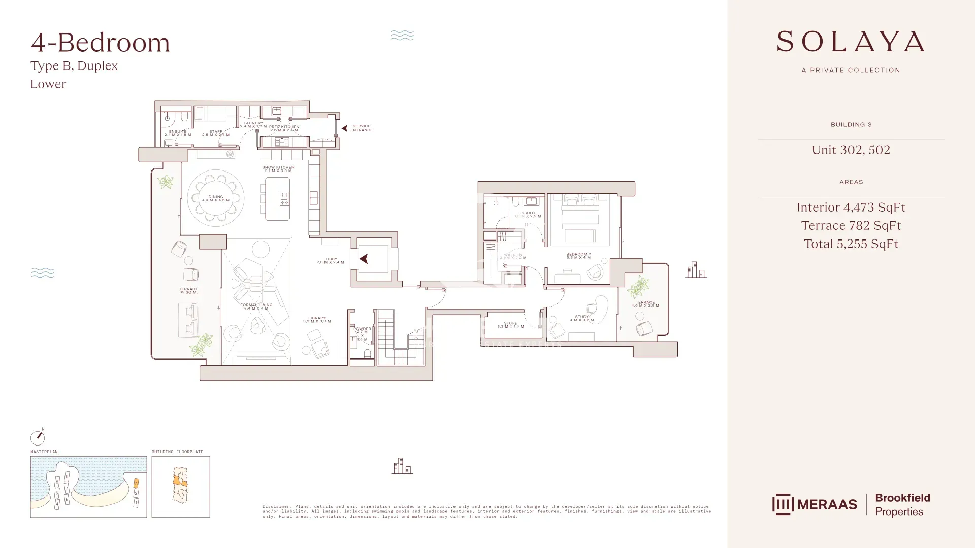 4 BR Type B - Duplex lower