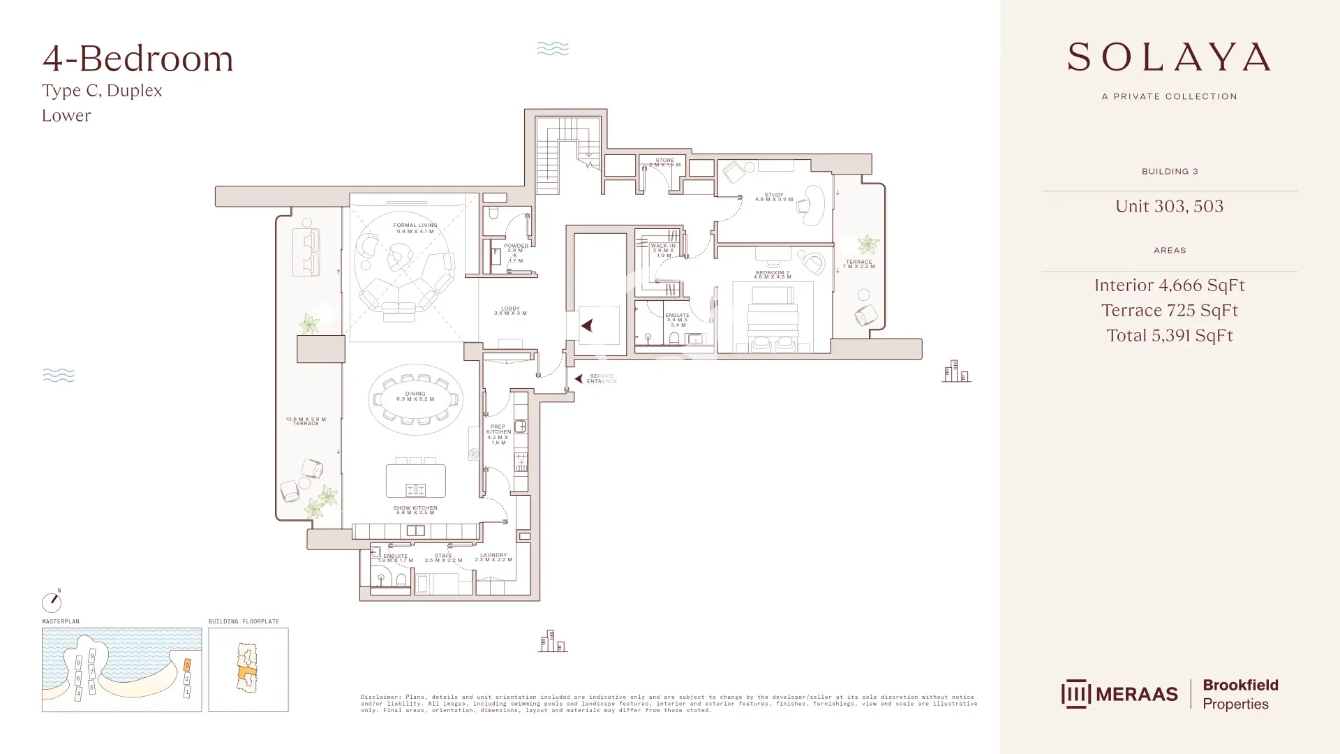 4 BR Type C - Duplex lower