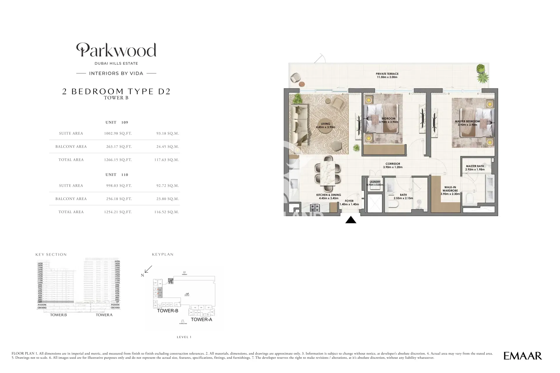 2 BR Type D2 -Tower B