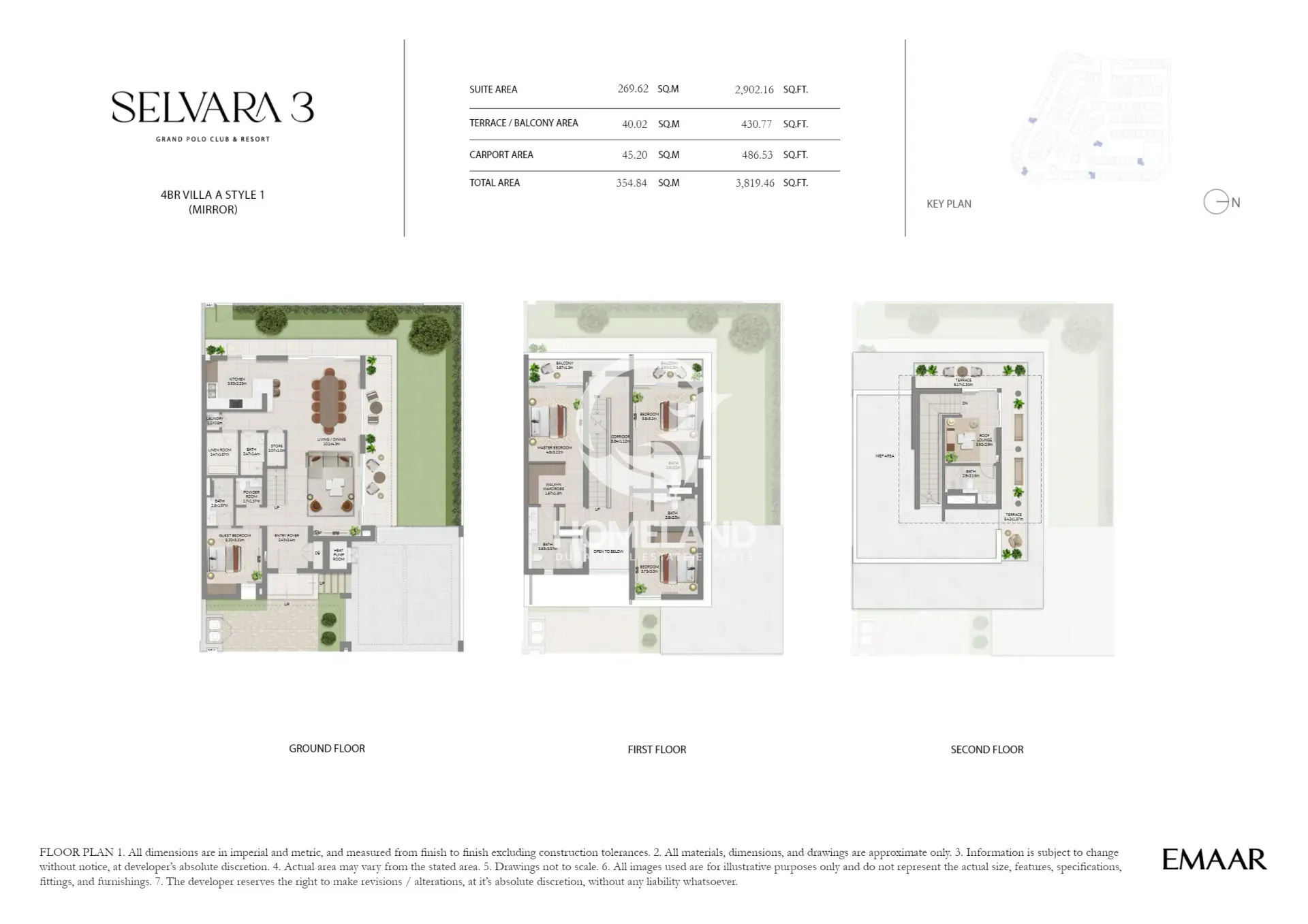 4BR Villa A style 1 ( Mirror)