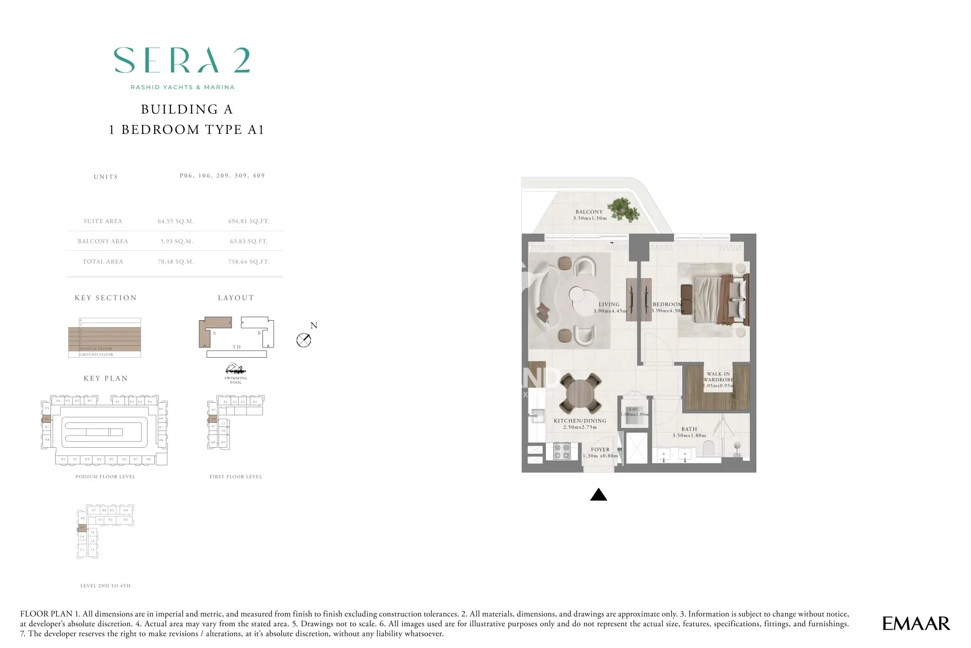 1BR Type A1
