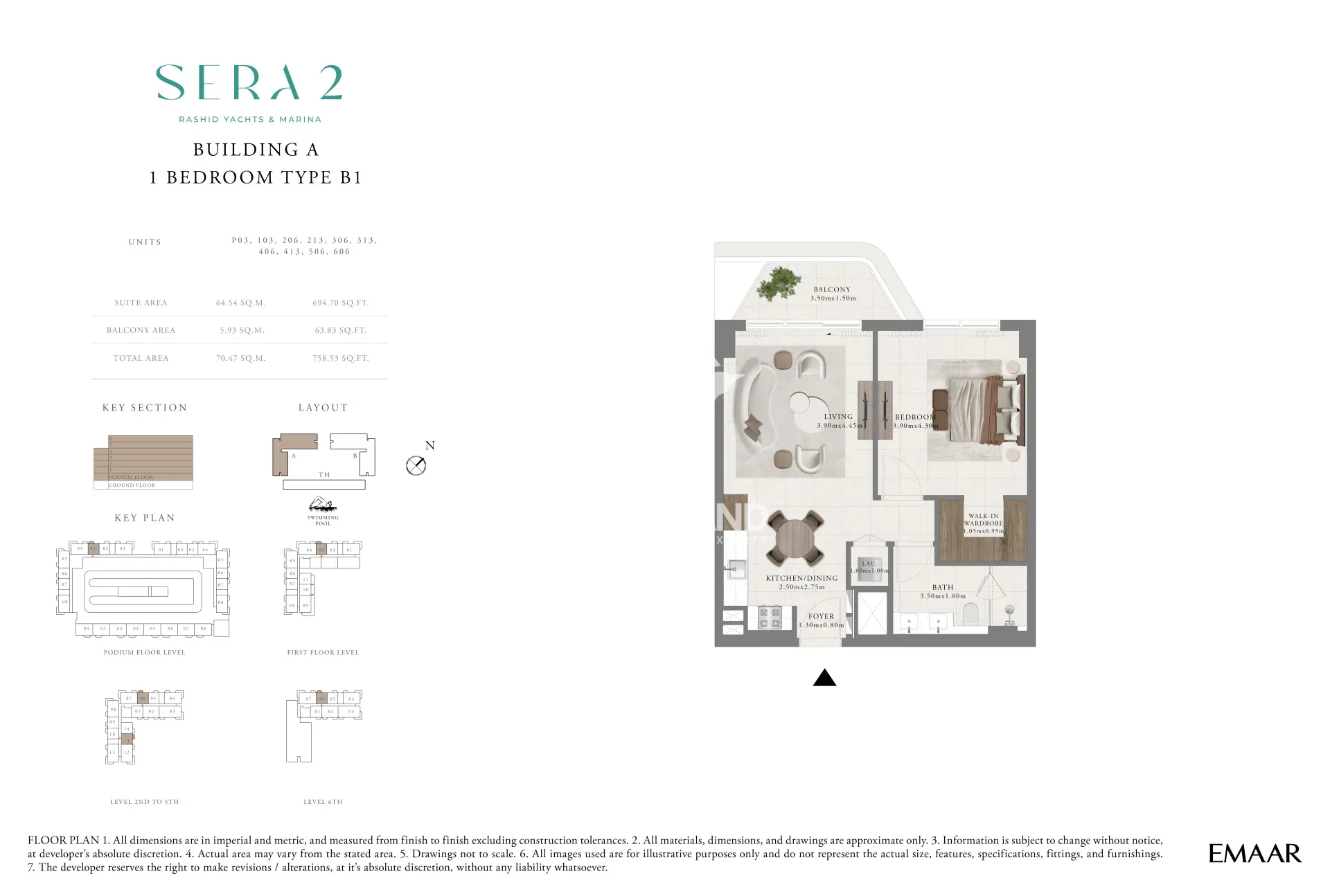 1BR Type B1