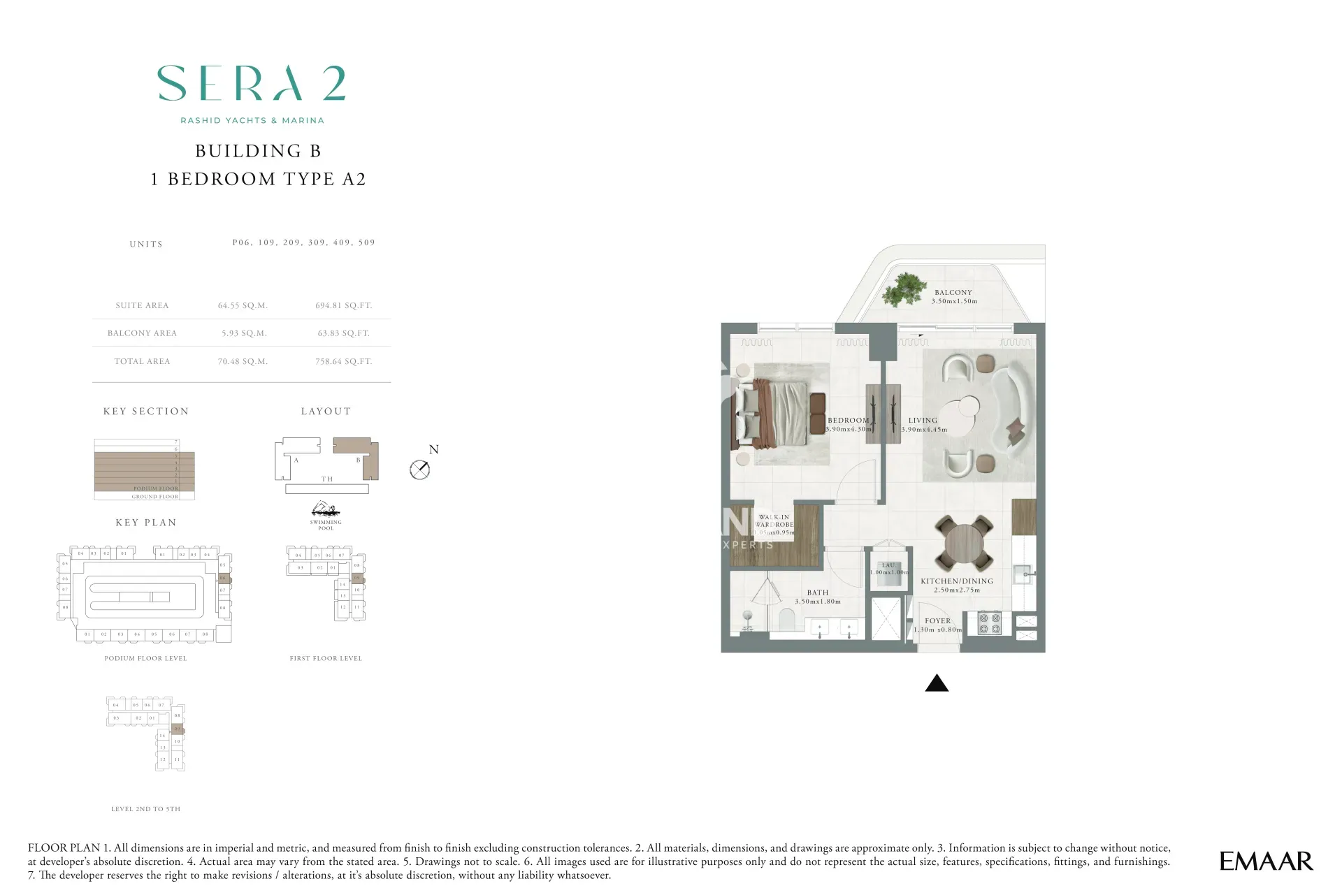 1BR Type A2
