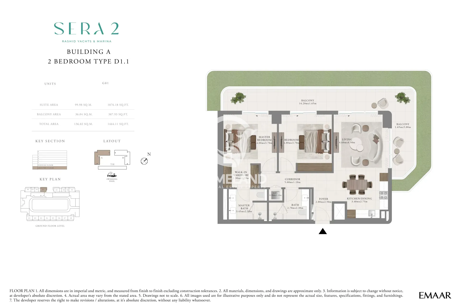 2BR Type D1.1