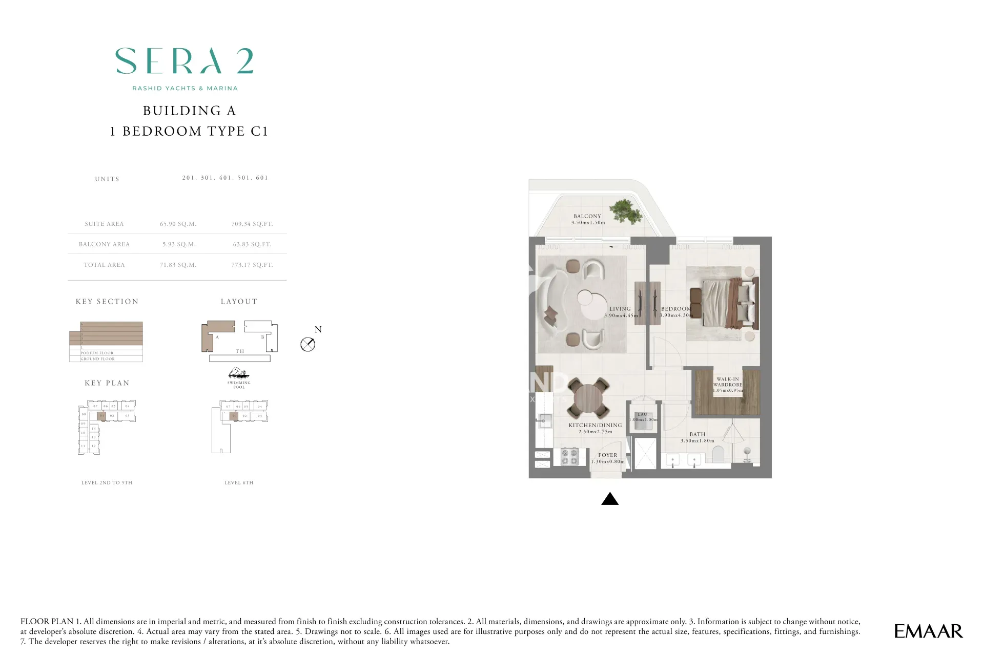 1BR Type C1