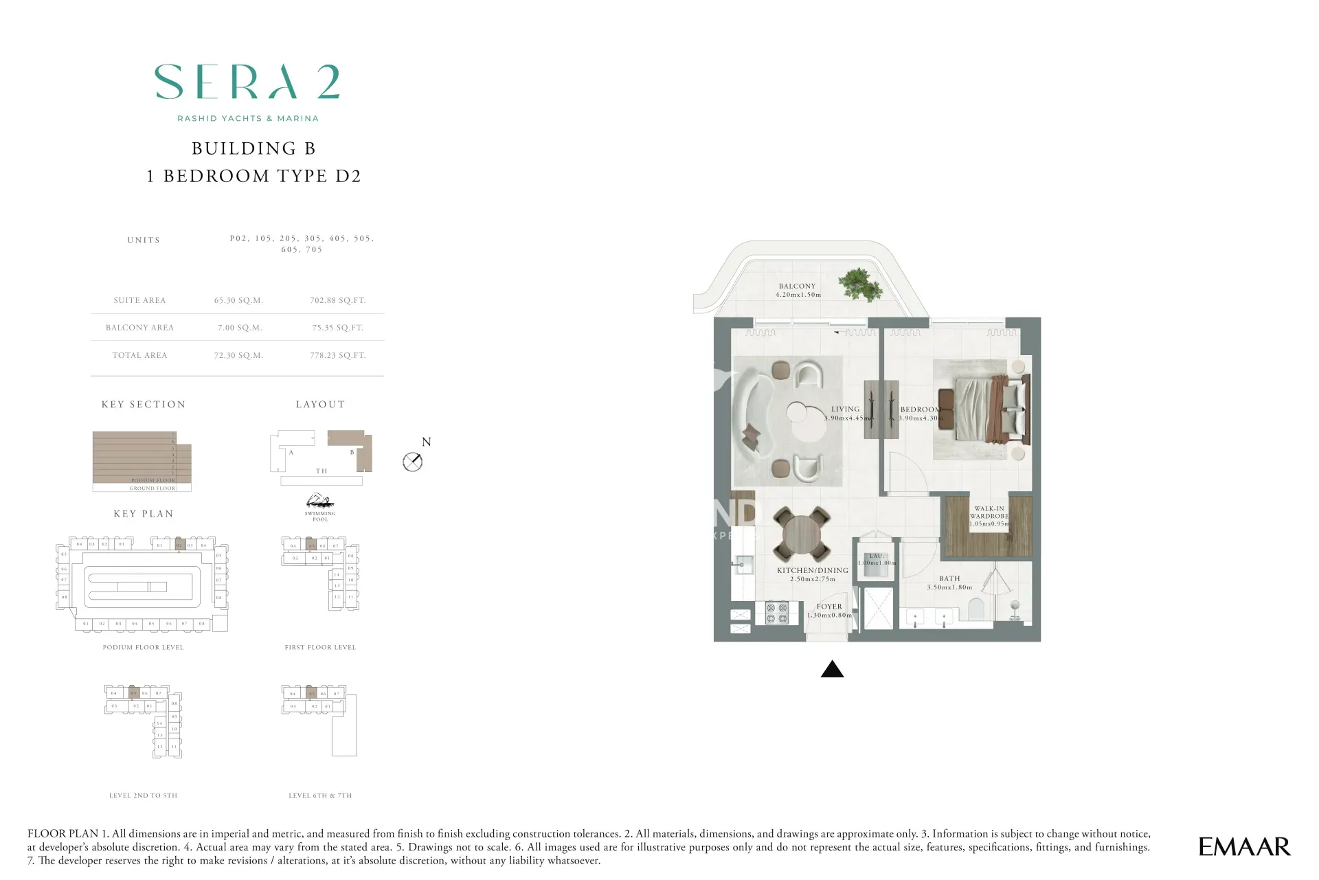 1BR Type D2