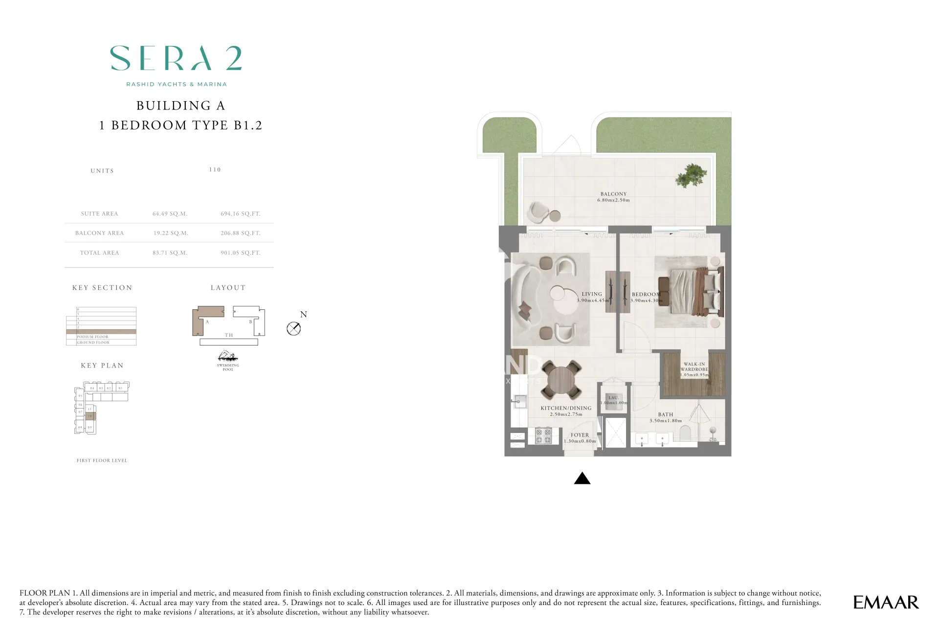 1BR Type B1.2