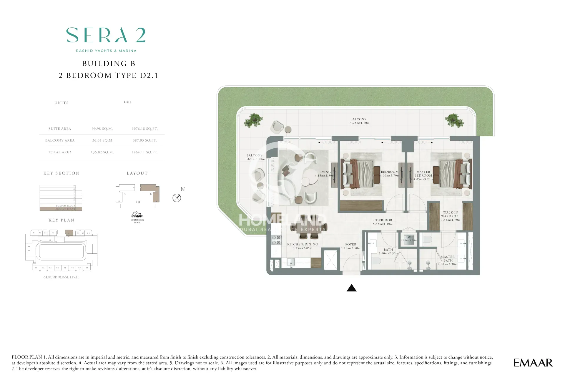 2BR Type D2.1