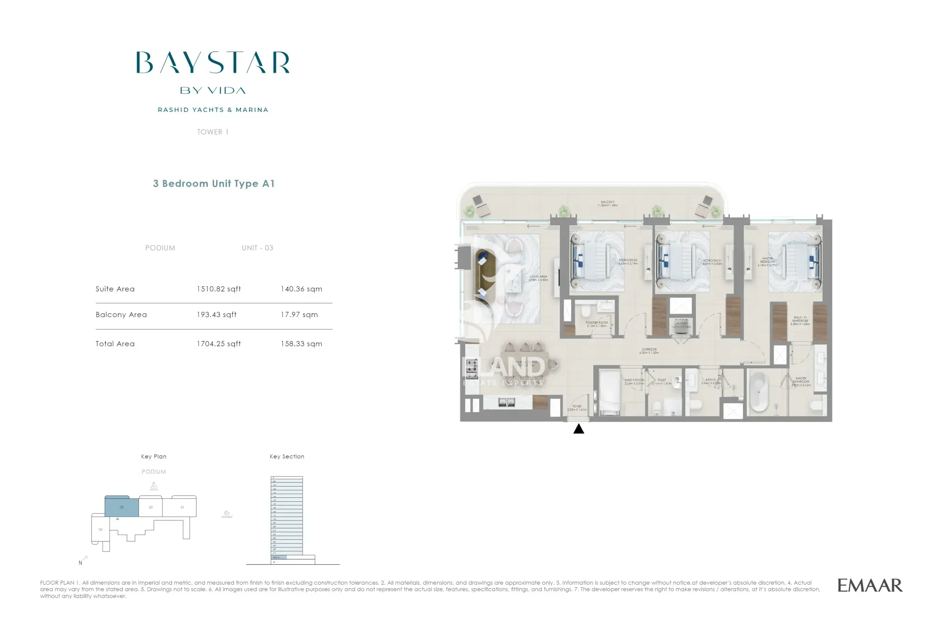 3 BR Type A1