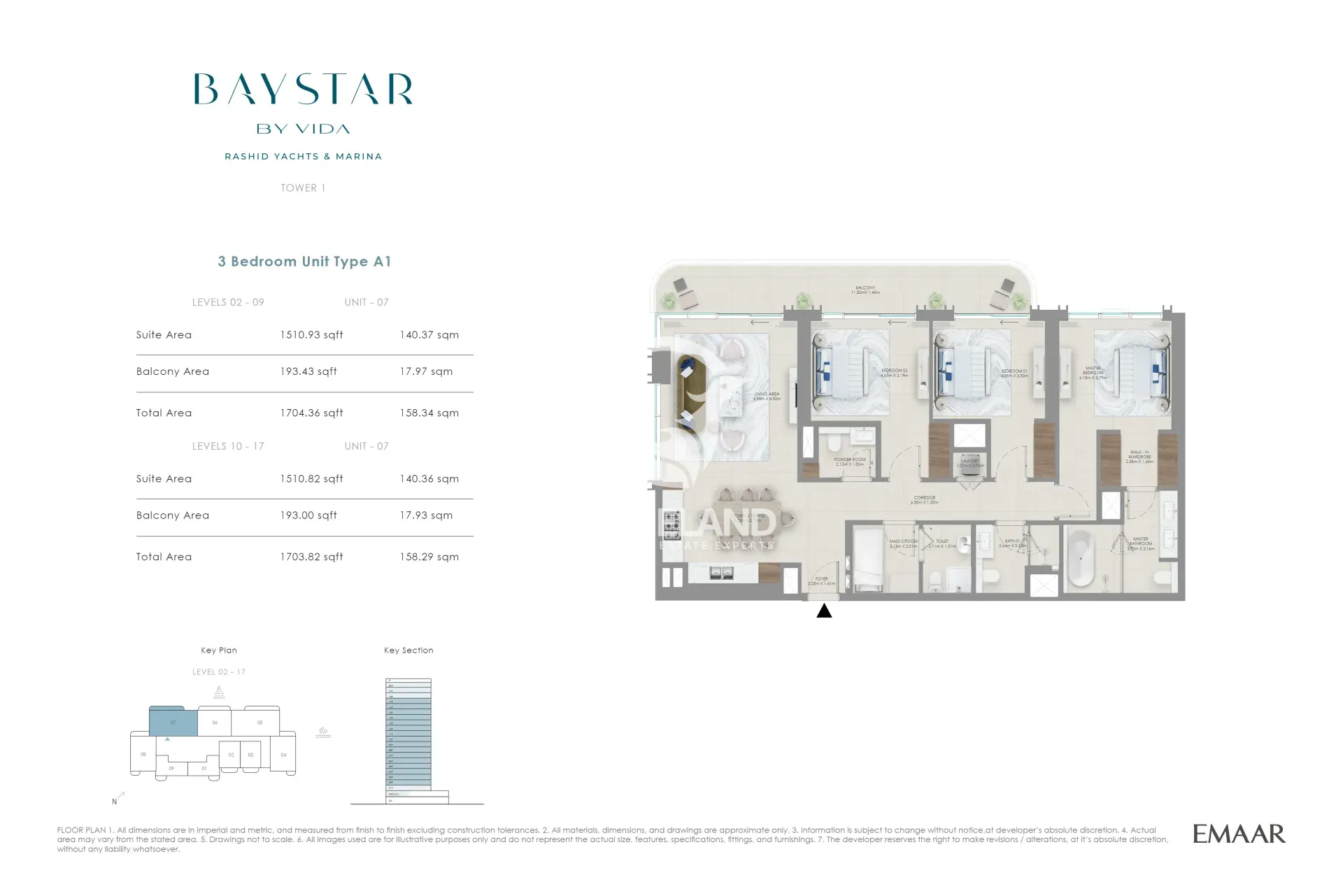 3 BR Type A1
