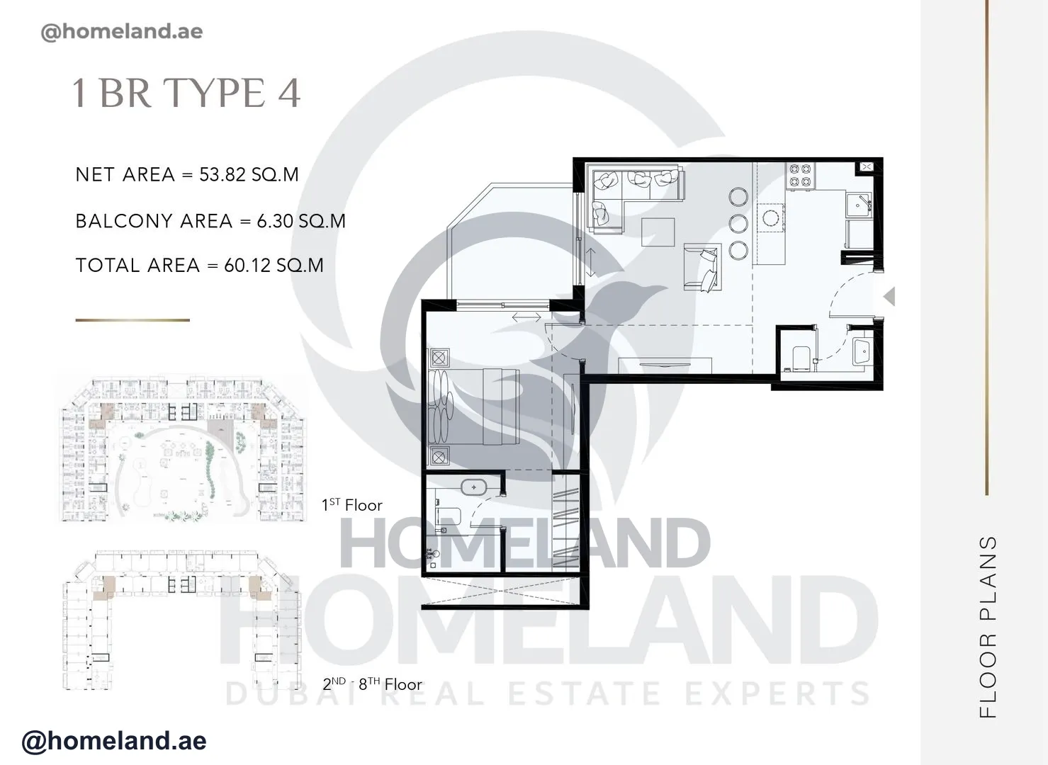 Laya Heights, 1 BR, Type 4, 645 SQFT