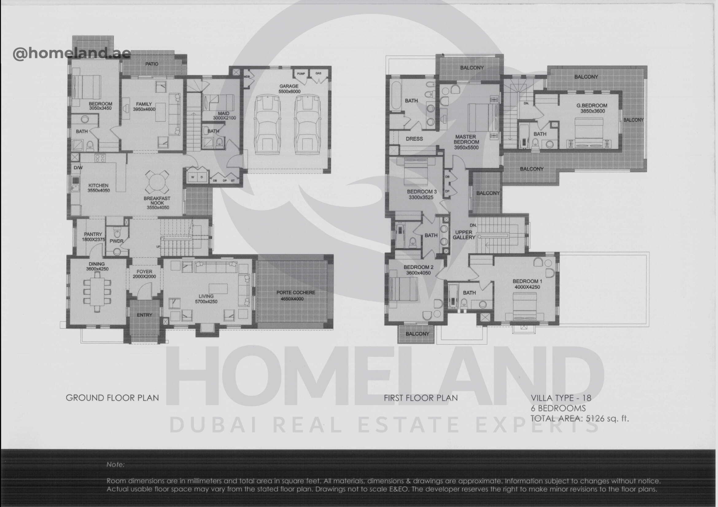 Terra Nova, Type 18, 6 BR, 5126 SQFT