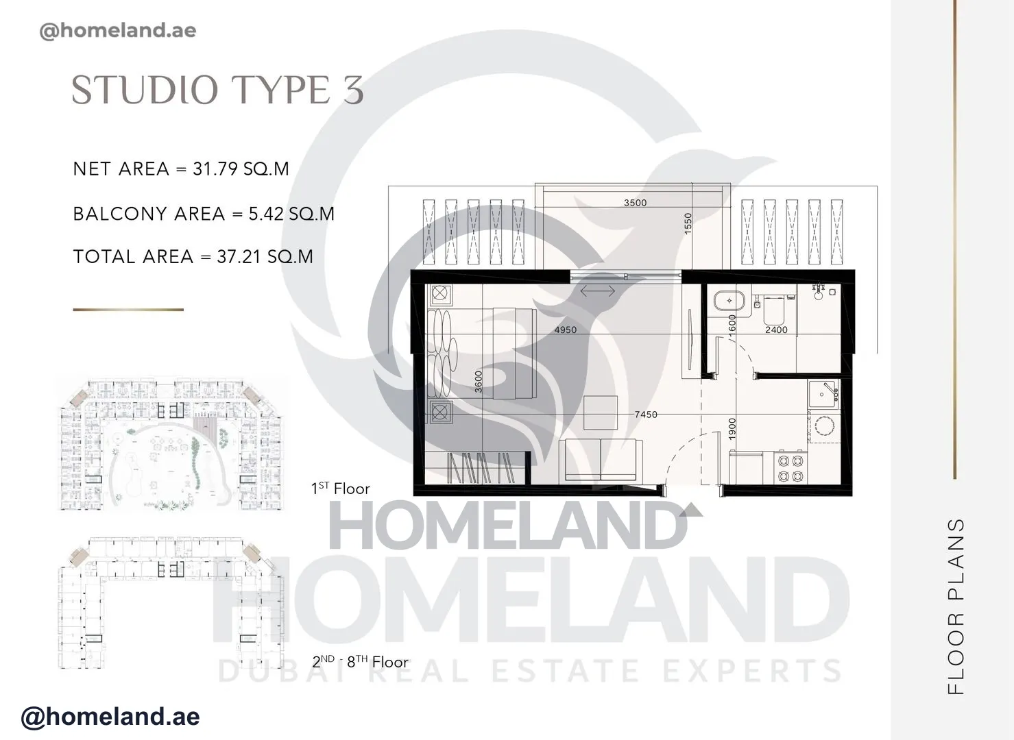 Laya Heights, Studio, Type 3, 398 SQFT