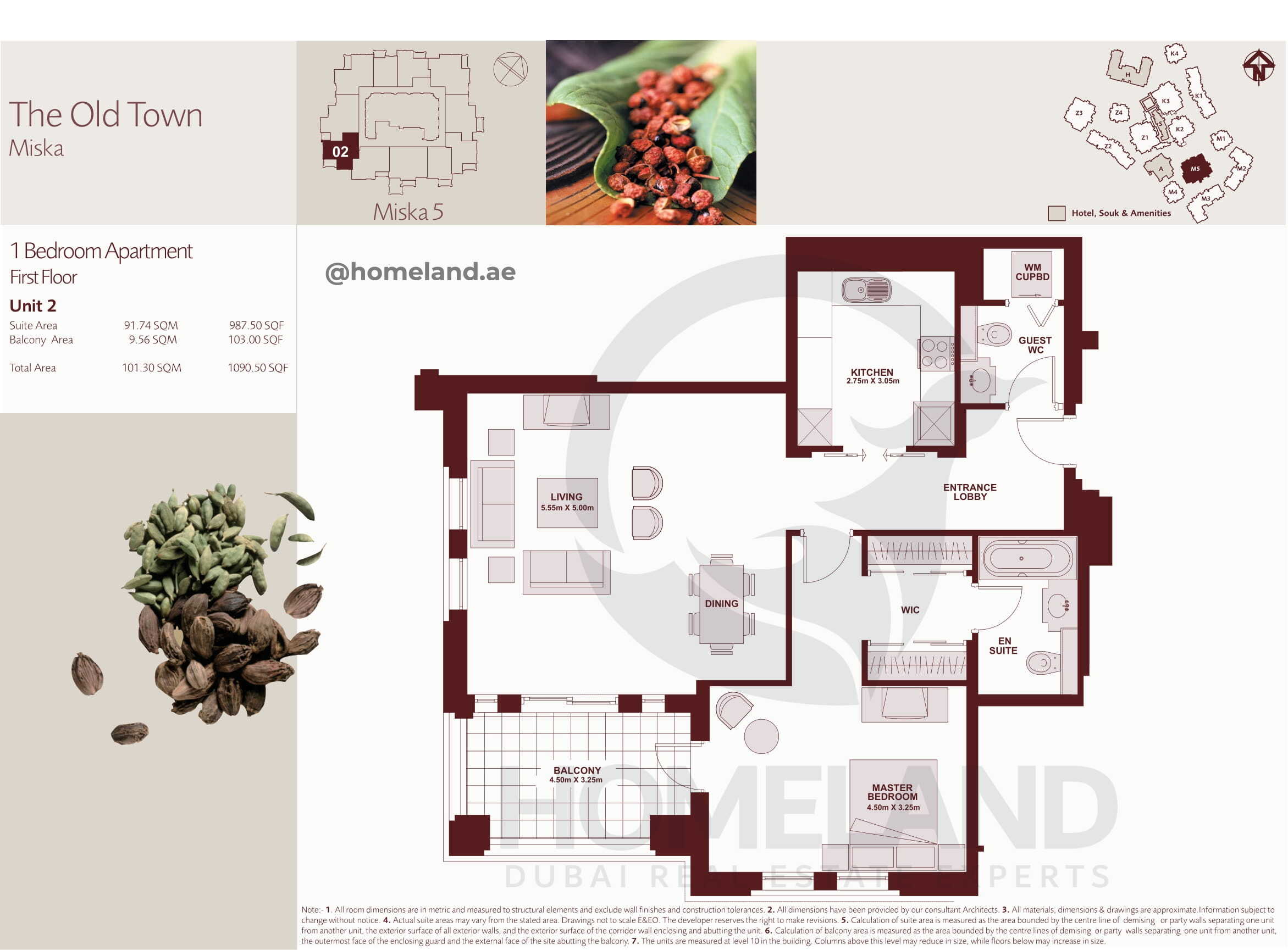 The Old Town Miska 5, First Floor, 1 BR, Unit 2, 1090 SQFT