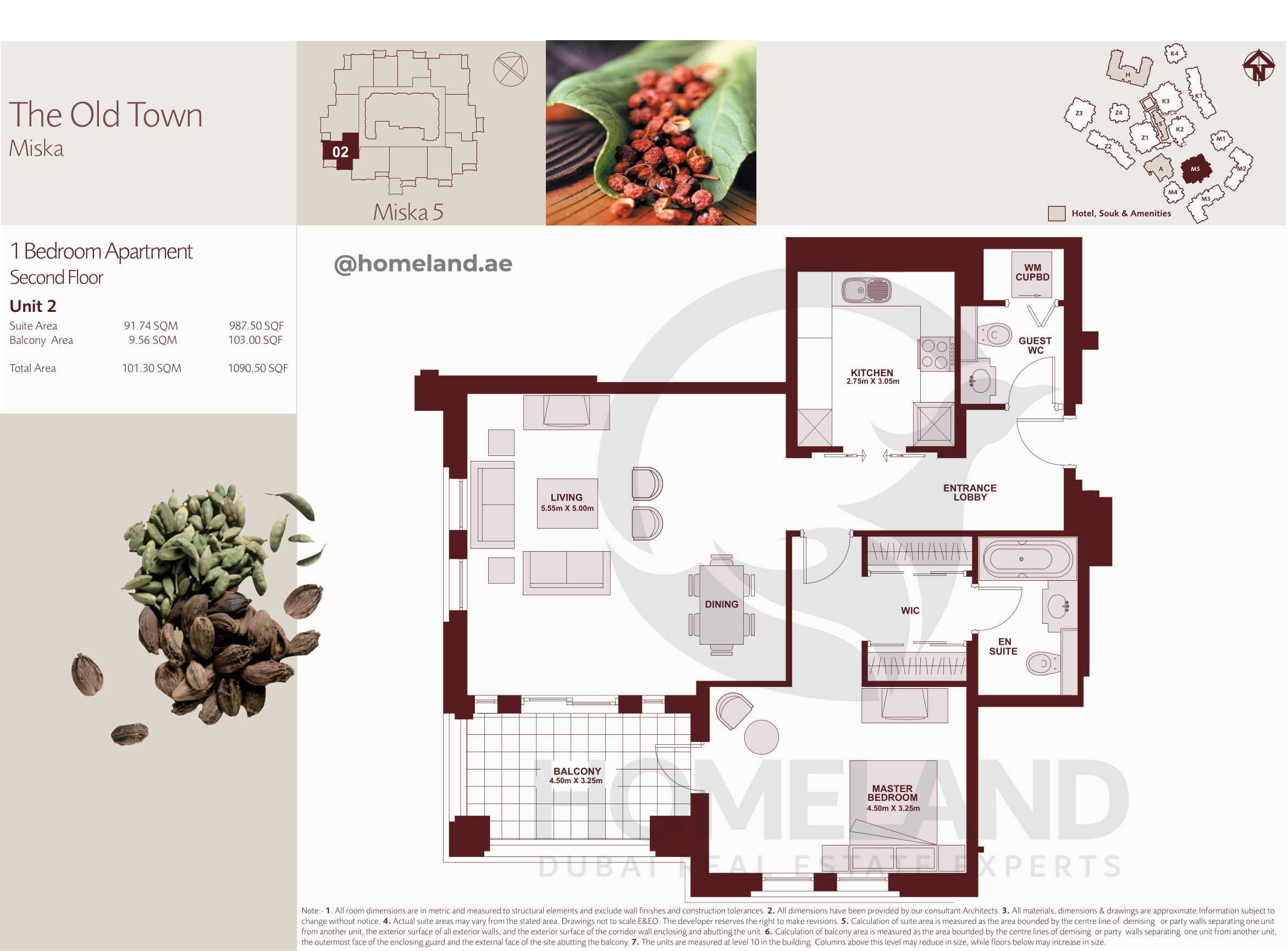 The Old Town Miska 5, Second Floor, 1 BR, Unit 2, 1090 SQFT