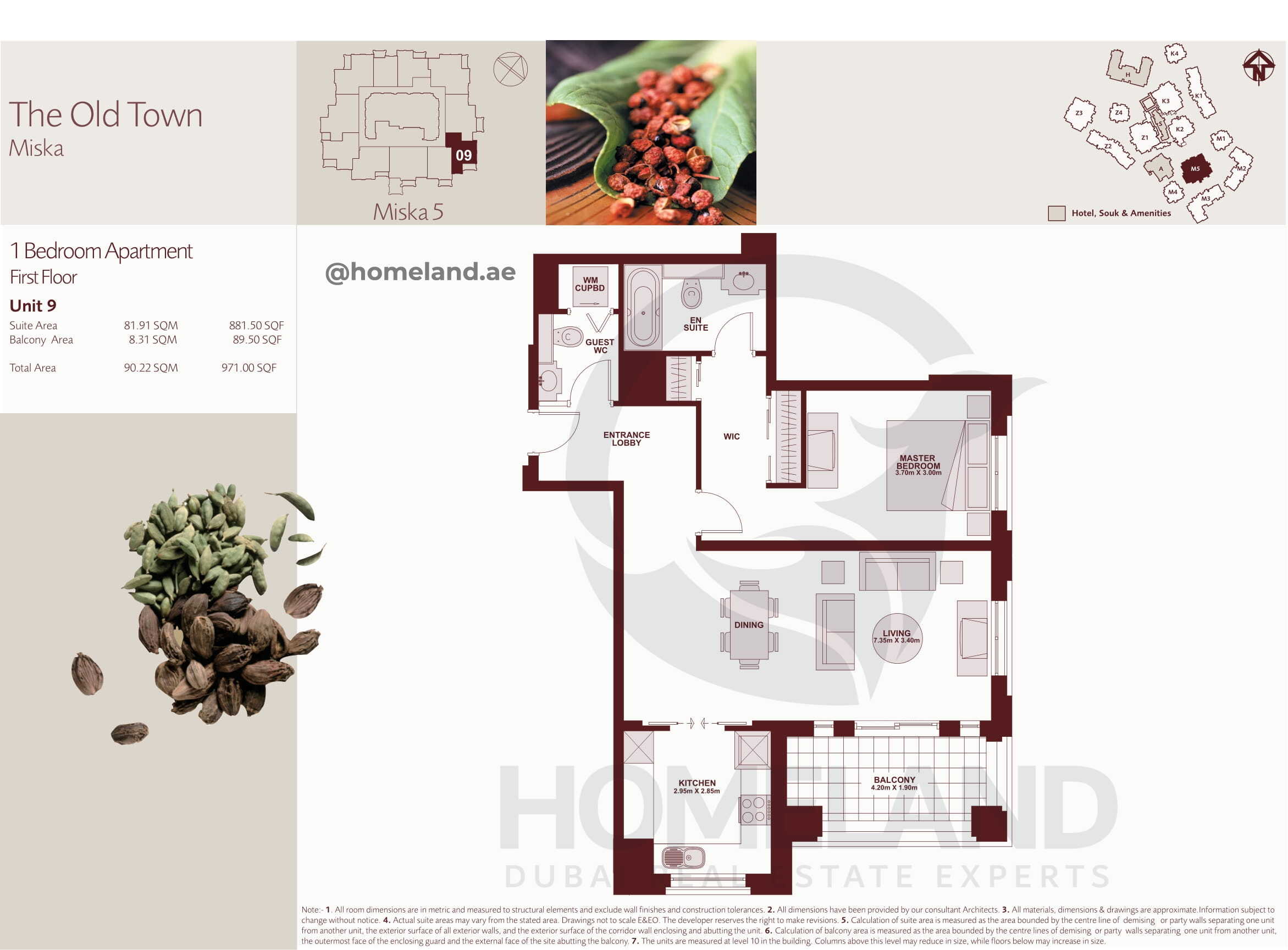 The Old Town Miska 5, First Floor, 1 BR, Unit 9, 971 SQFT