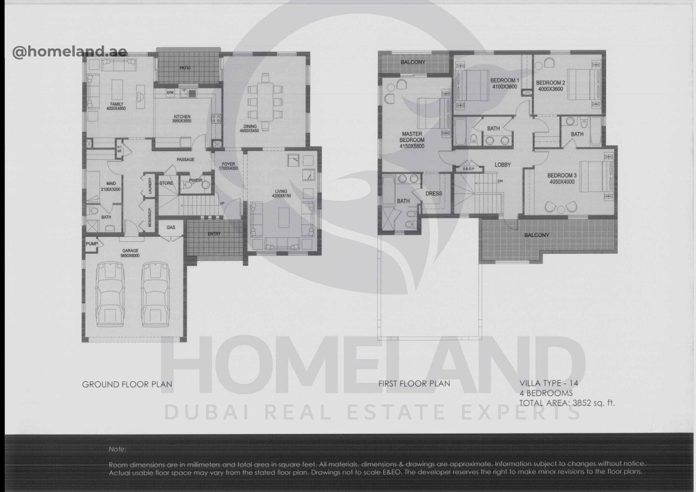 Terra Nova, Type 14, 4 BR, 3852 SQFT