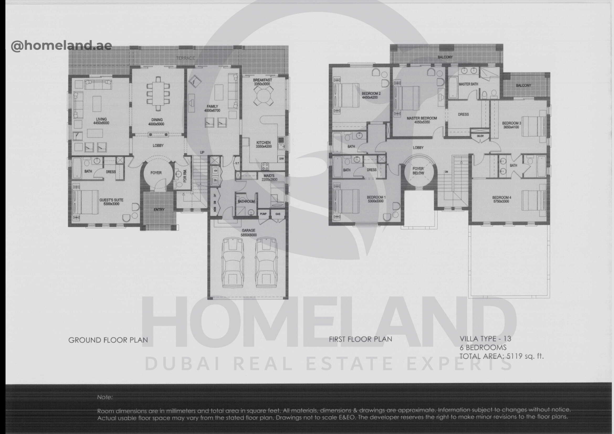 Terra Nova, Type 13, 6 BR, 5119 SQFT